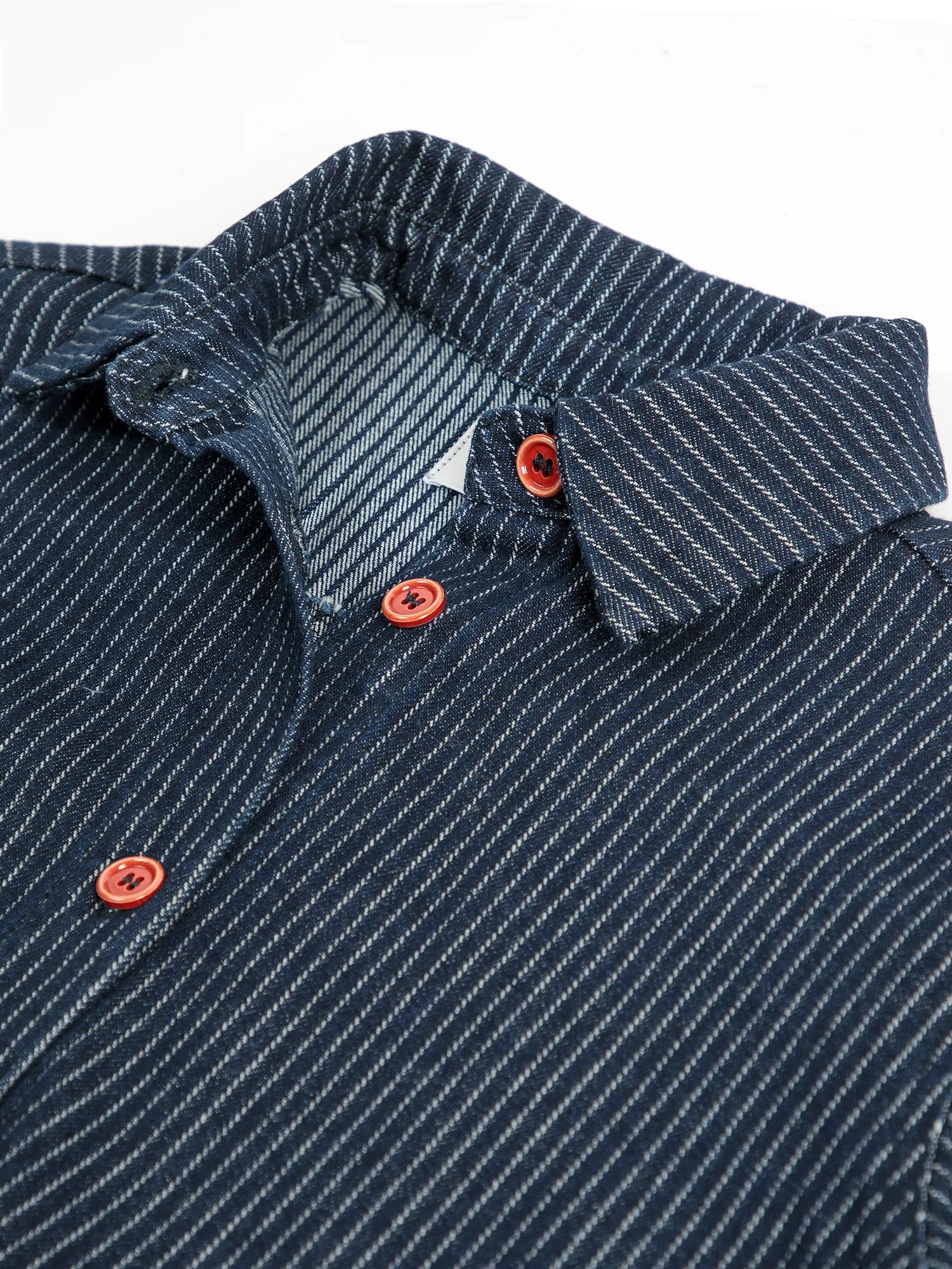 BOBO CHOSES Dress "Denim stripe" navy blue