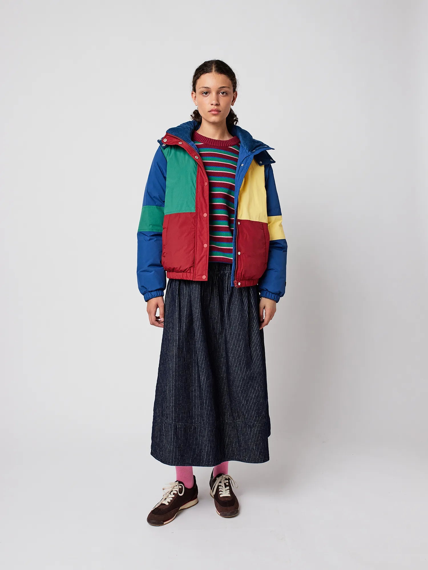 BOBO CHOSES Jacket "Color block" multicolor