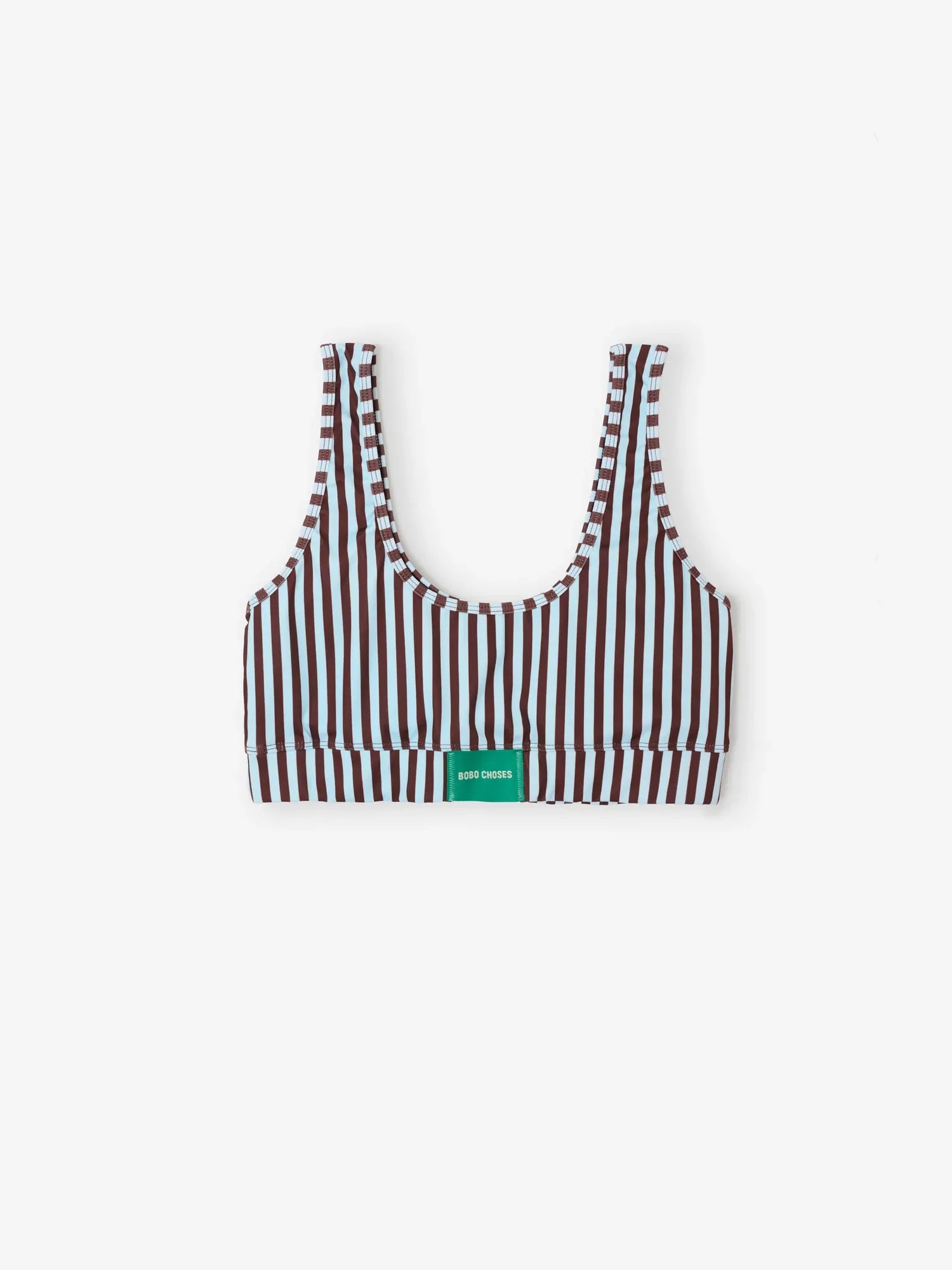 BOBO CHOSES TOP "Striped sporty" light blue