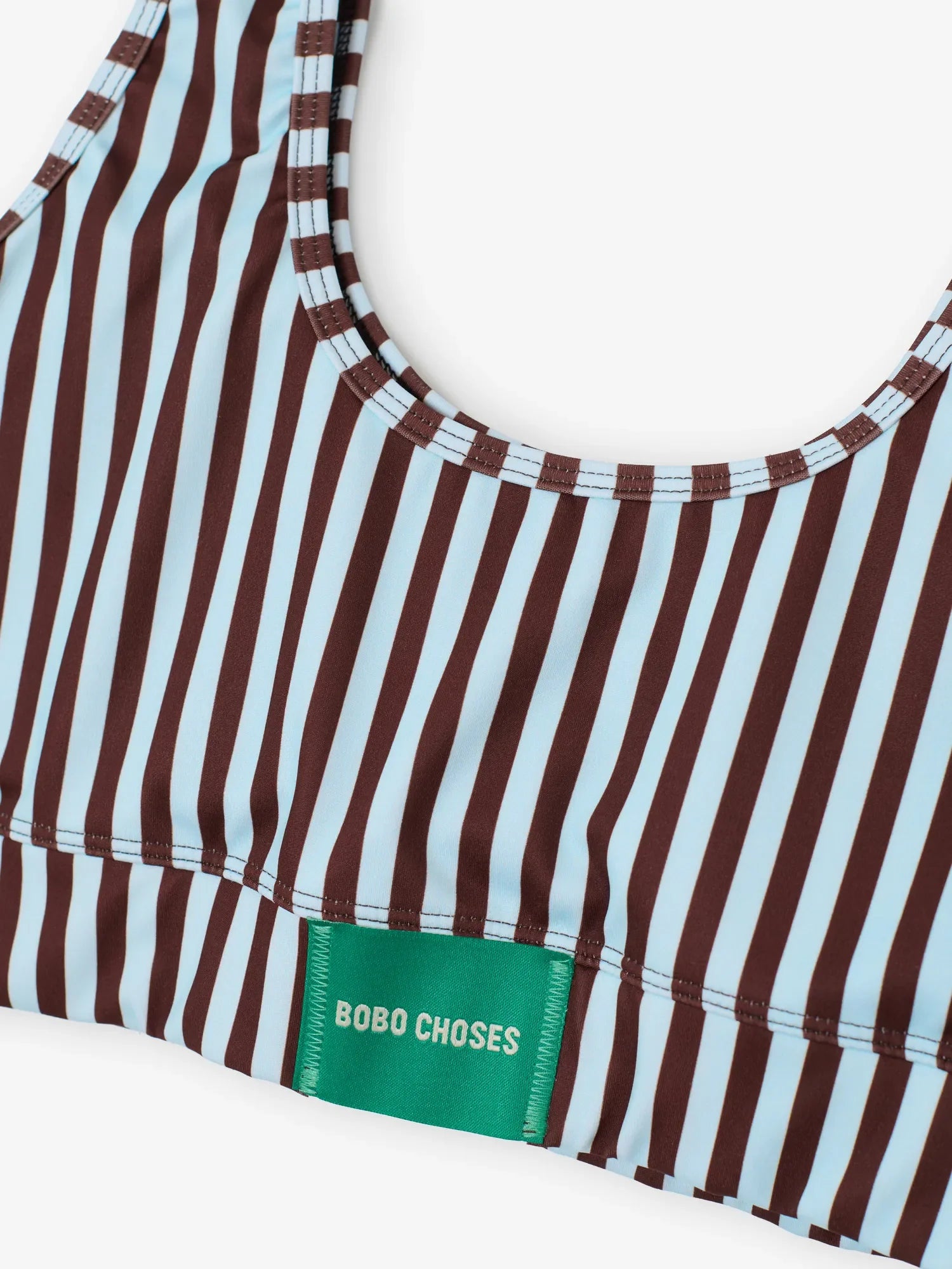 BOBO CHOSES TOP "Striped sporty" light blue