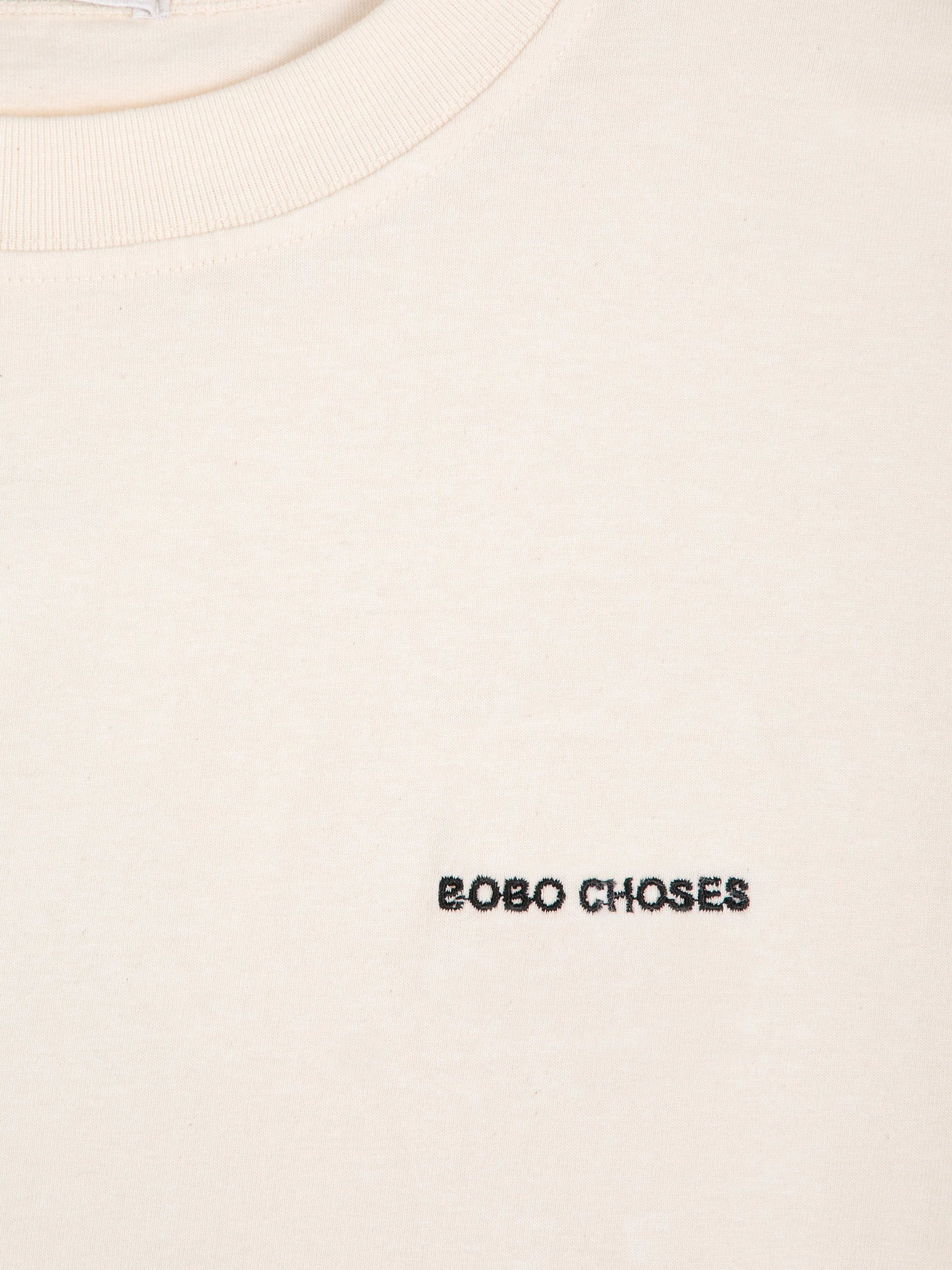 BOBO CHOSES Longsleeve "Hidden monster" offwhite