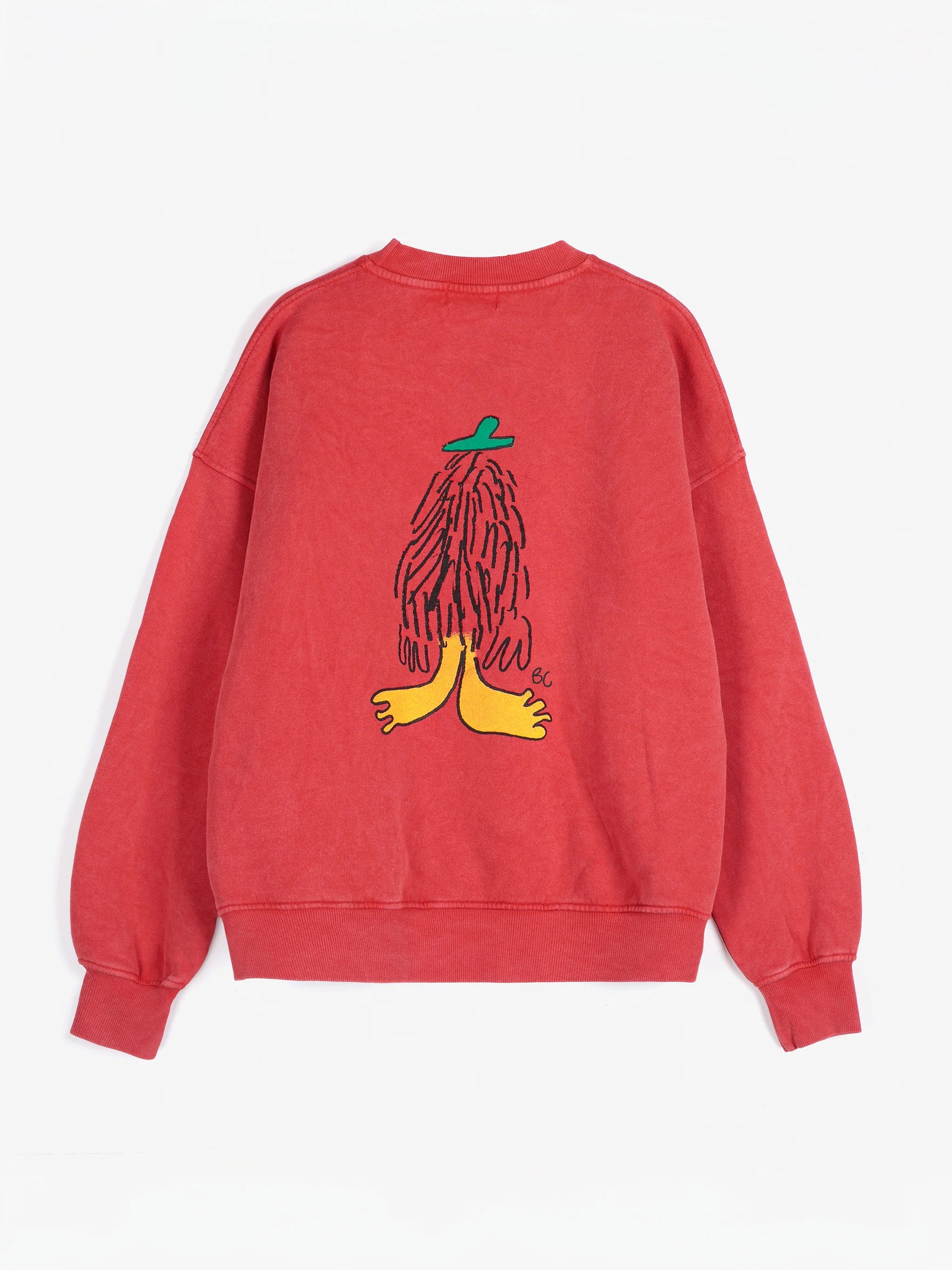 BOBO CHOSES Sweater "Hidden monster" red