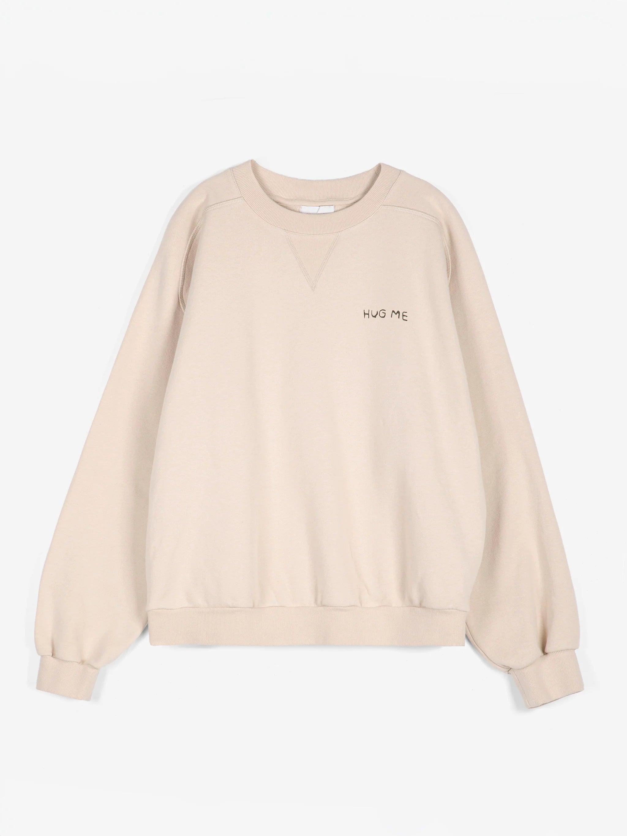 BOBO CHOSES T-Shirt "Hug me" beige