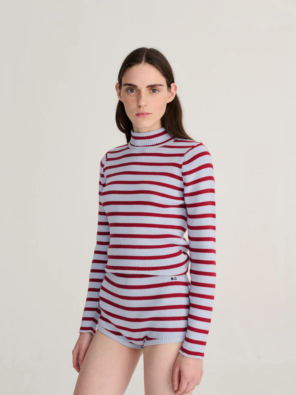 BOBO CHOSES Turtleneck "Striped" multicolor