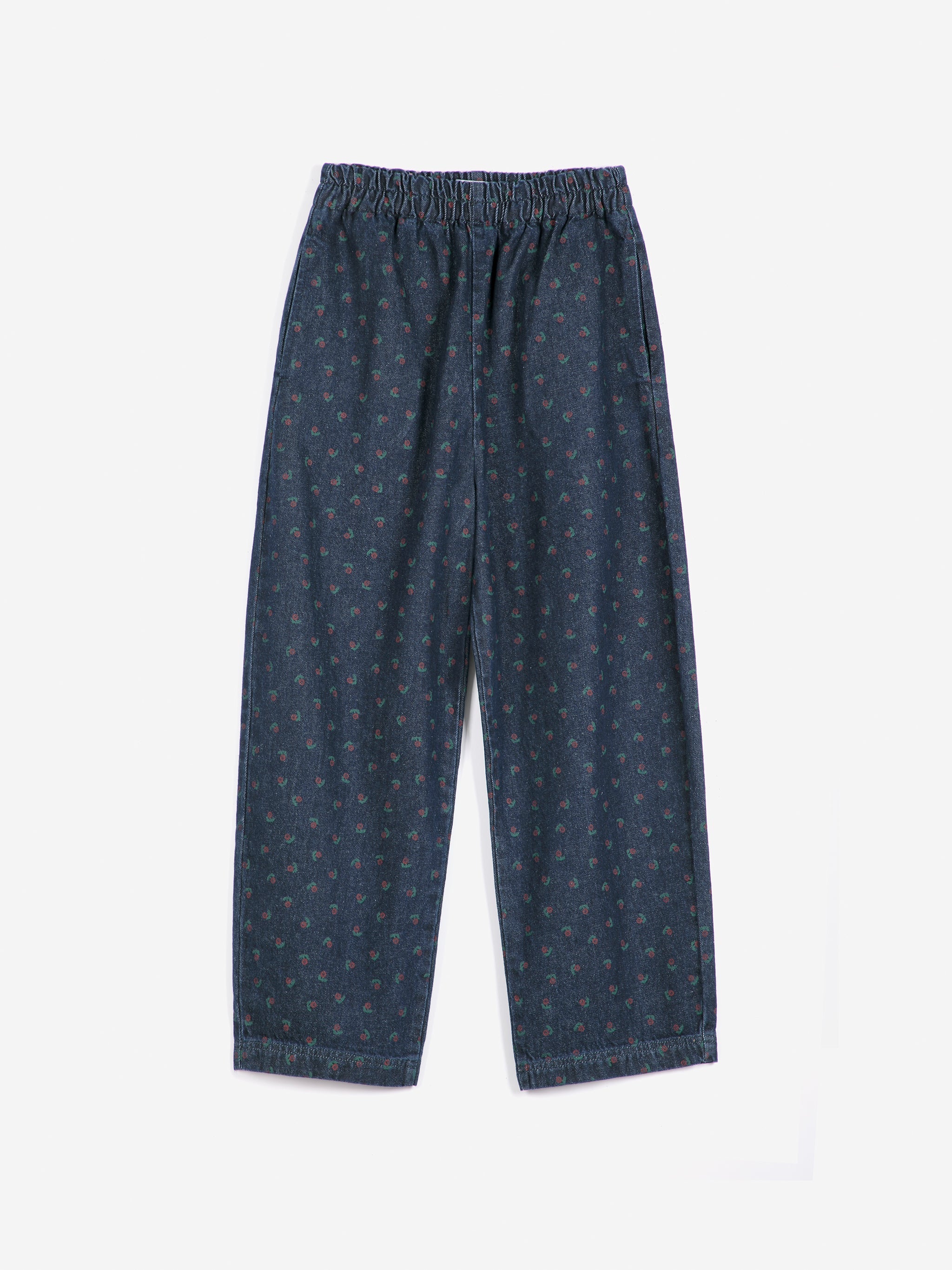 BOBO CHOSES Pants "Swamp whirl" navy blue