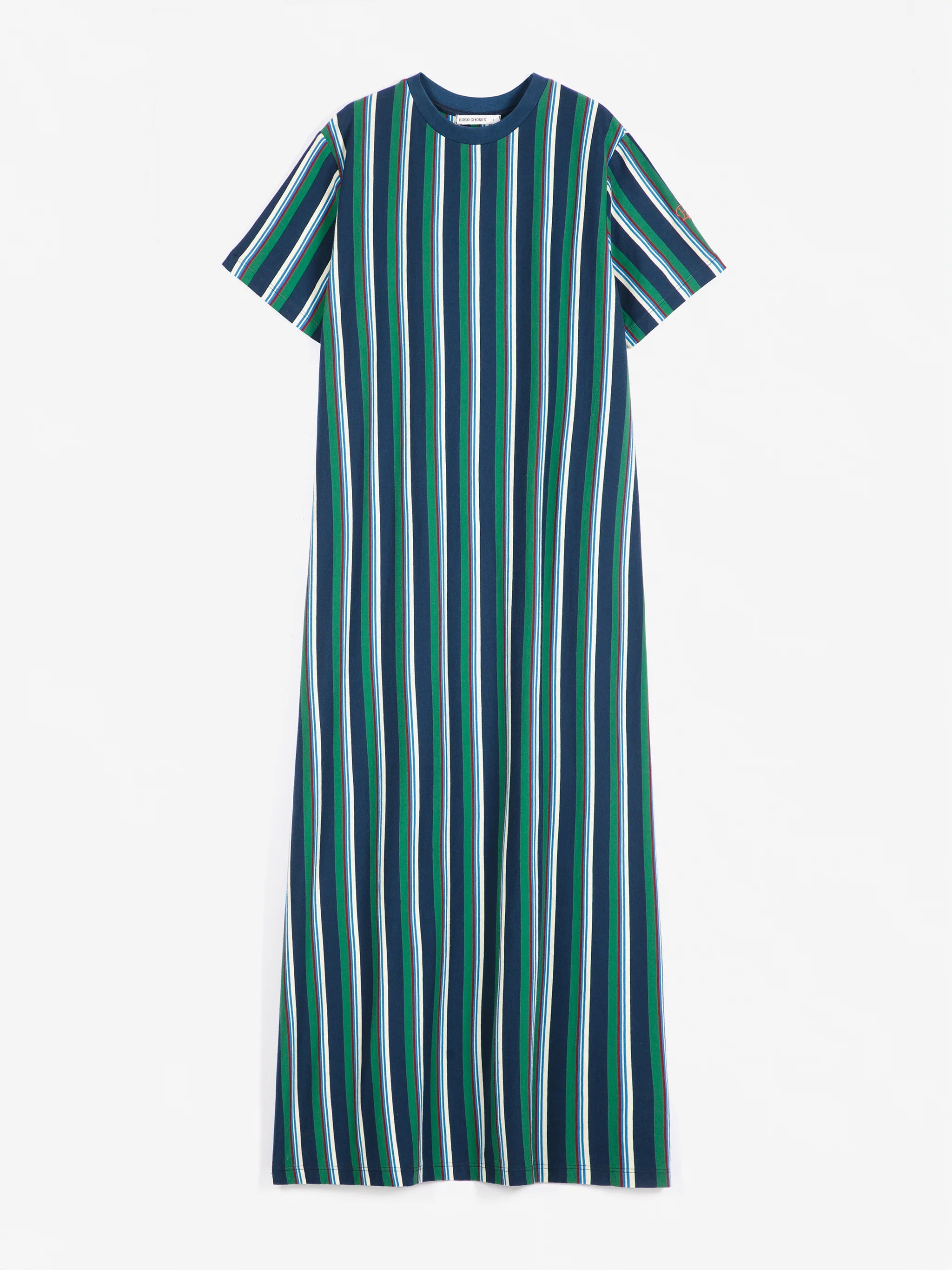 BOBO CHOSES Dress "Striped" navy blue