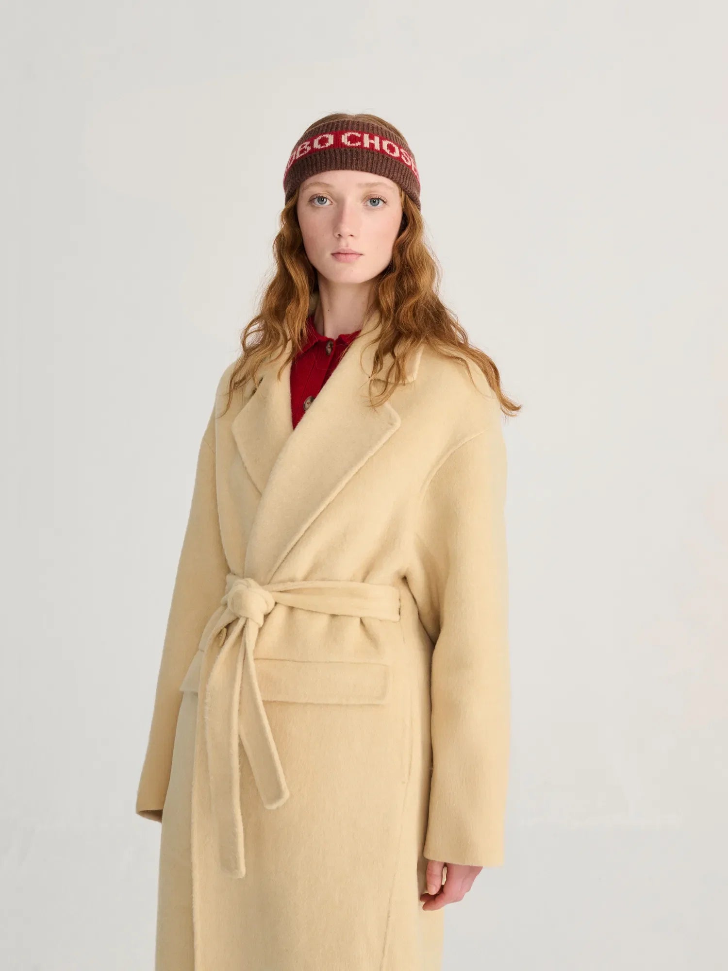 BOBO CHOSES Coat light yellow