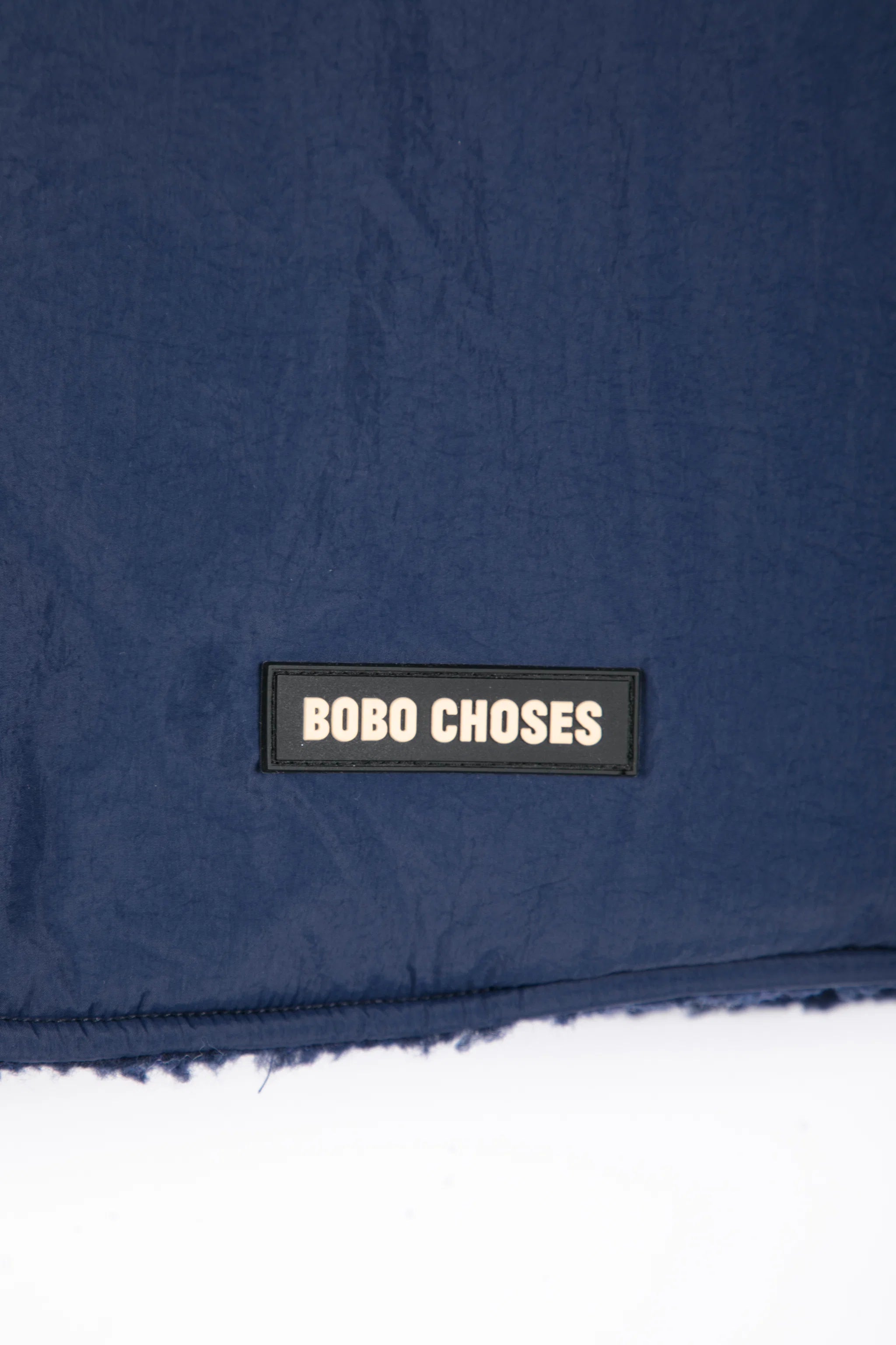 BOBO CHOSES Vest "Reversible" navy blue