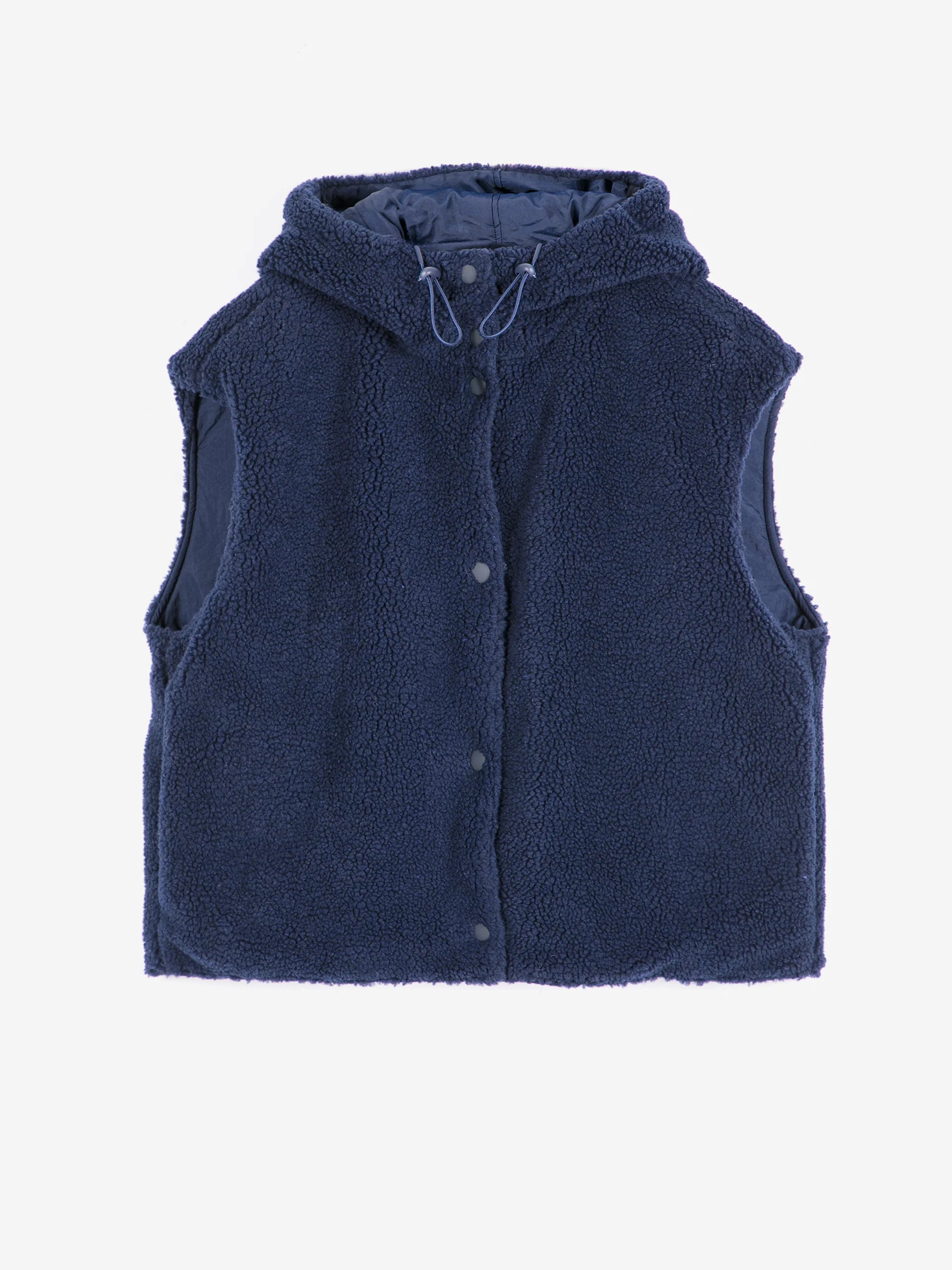 BOBO CHOSES Vest "Reversible" navy blue