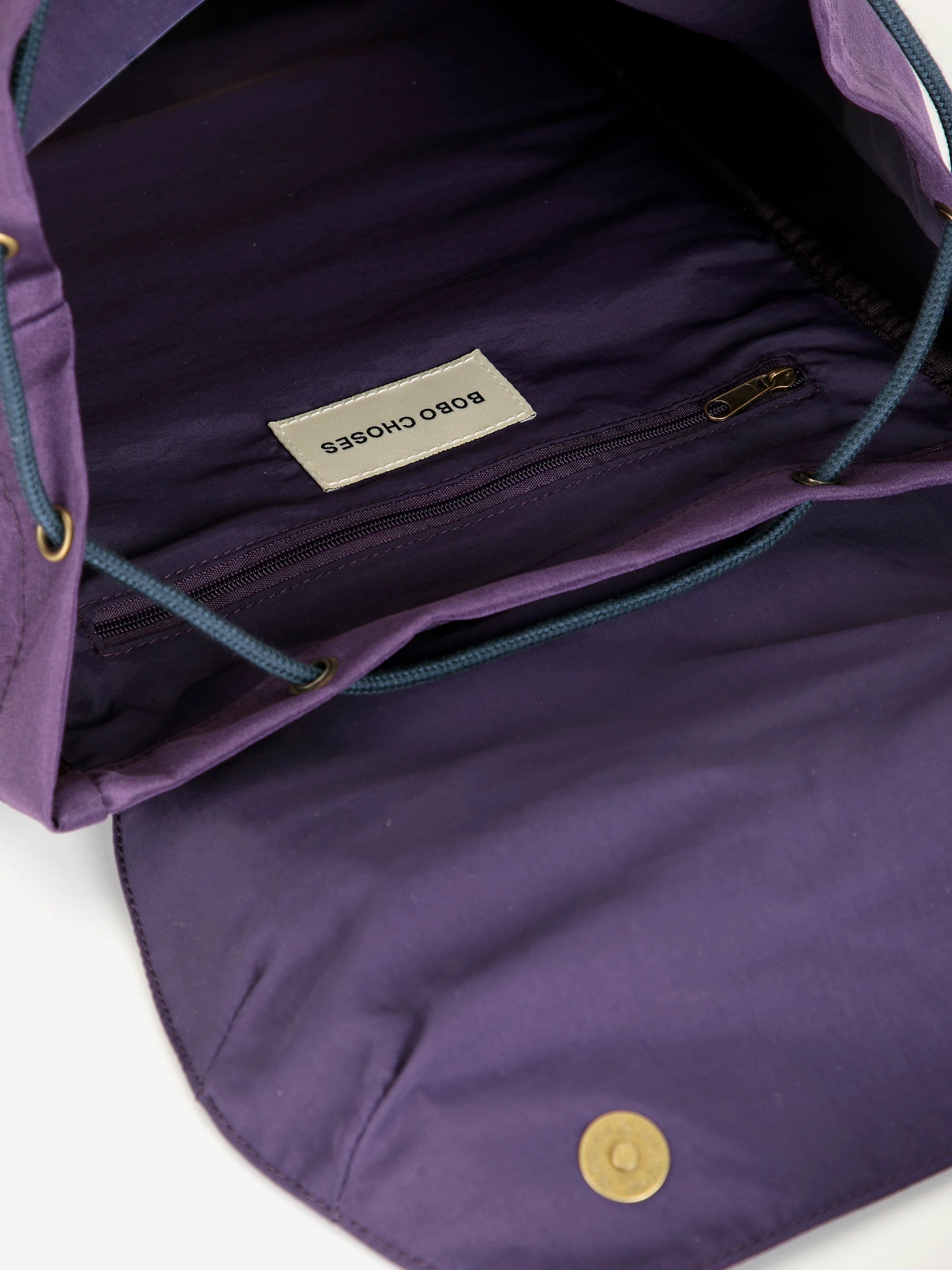 BOBO CHOSES Backpack "Color block" violet