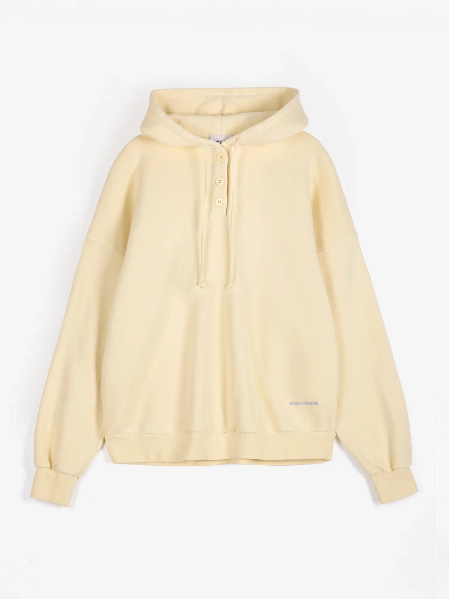 BOBO CHOSES Hoodie "Nest" light yellow