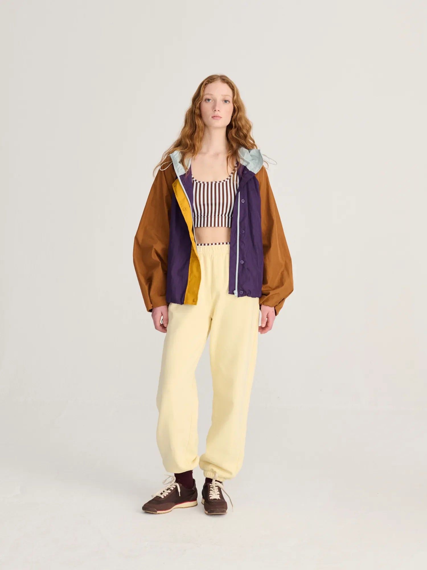 BOBO CHOSES Pants "Nest" light yellow