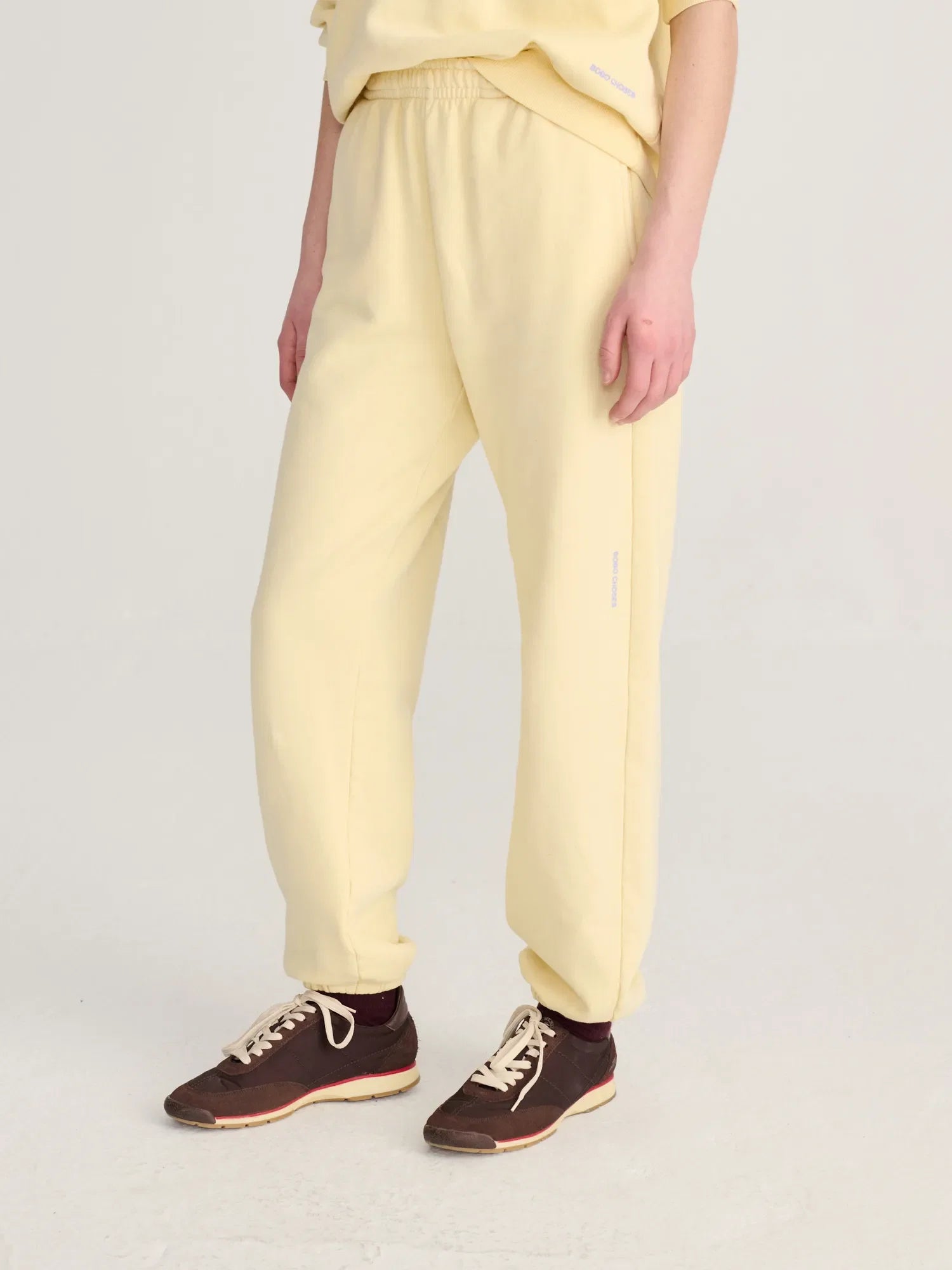 BOBO CHOSES Pants "Nest" light yellow