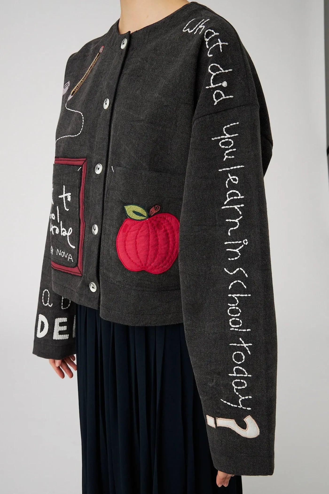STELLA NOVA Jacket "Back to school" almost black
