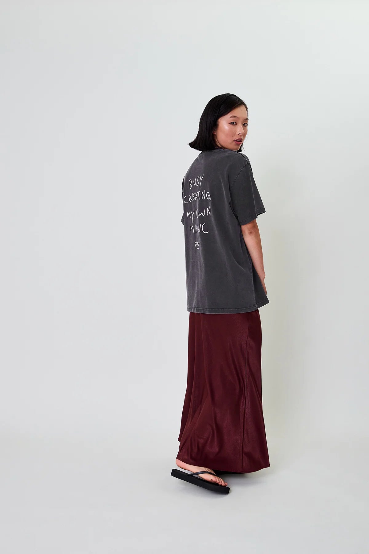 OH APRIL T-Shirt "Magic" dark grey