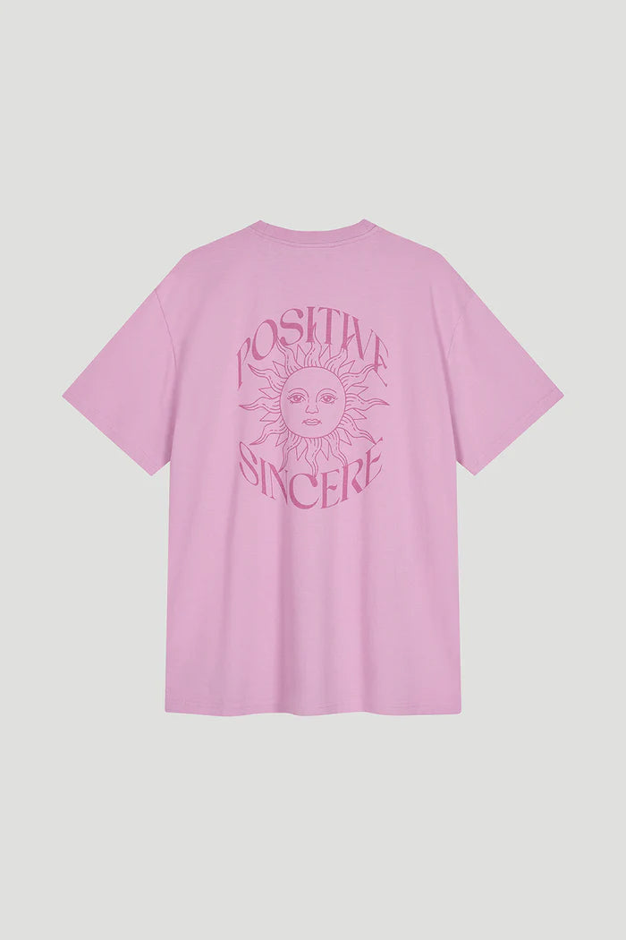 Oh April T-Shirt BF Positive bright lilac