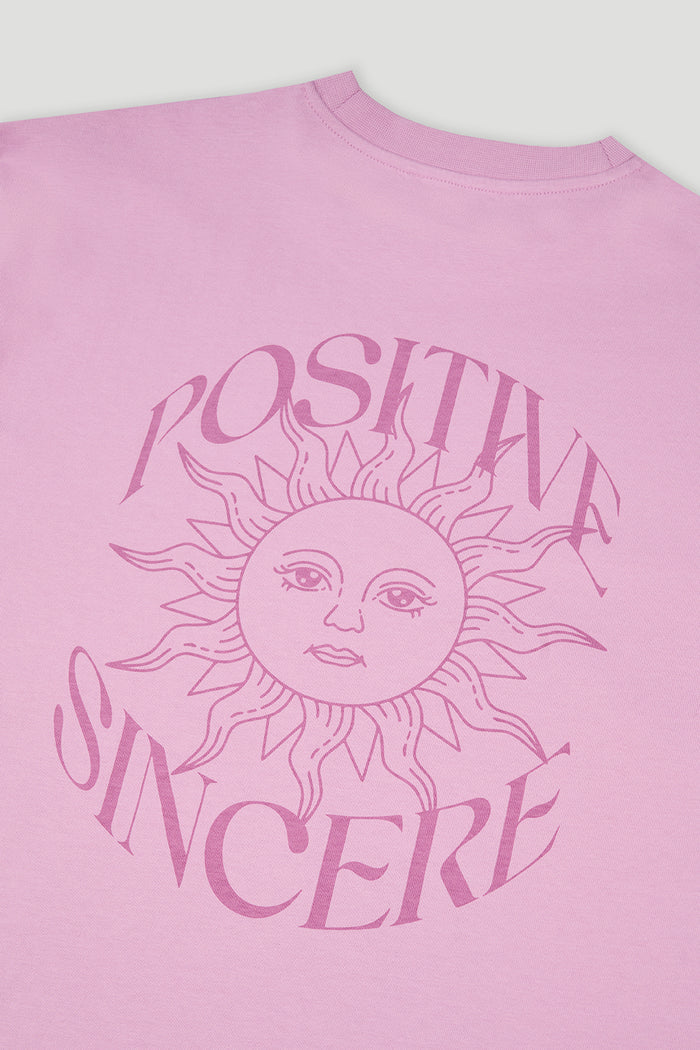 Oh April T-Shirt BF Positive bright lilac