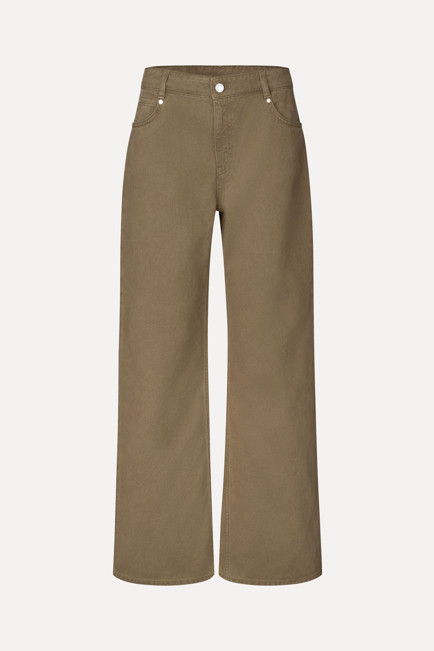 STINE GOYA Pants "Ephemeral bloom" khaki