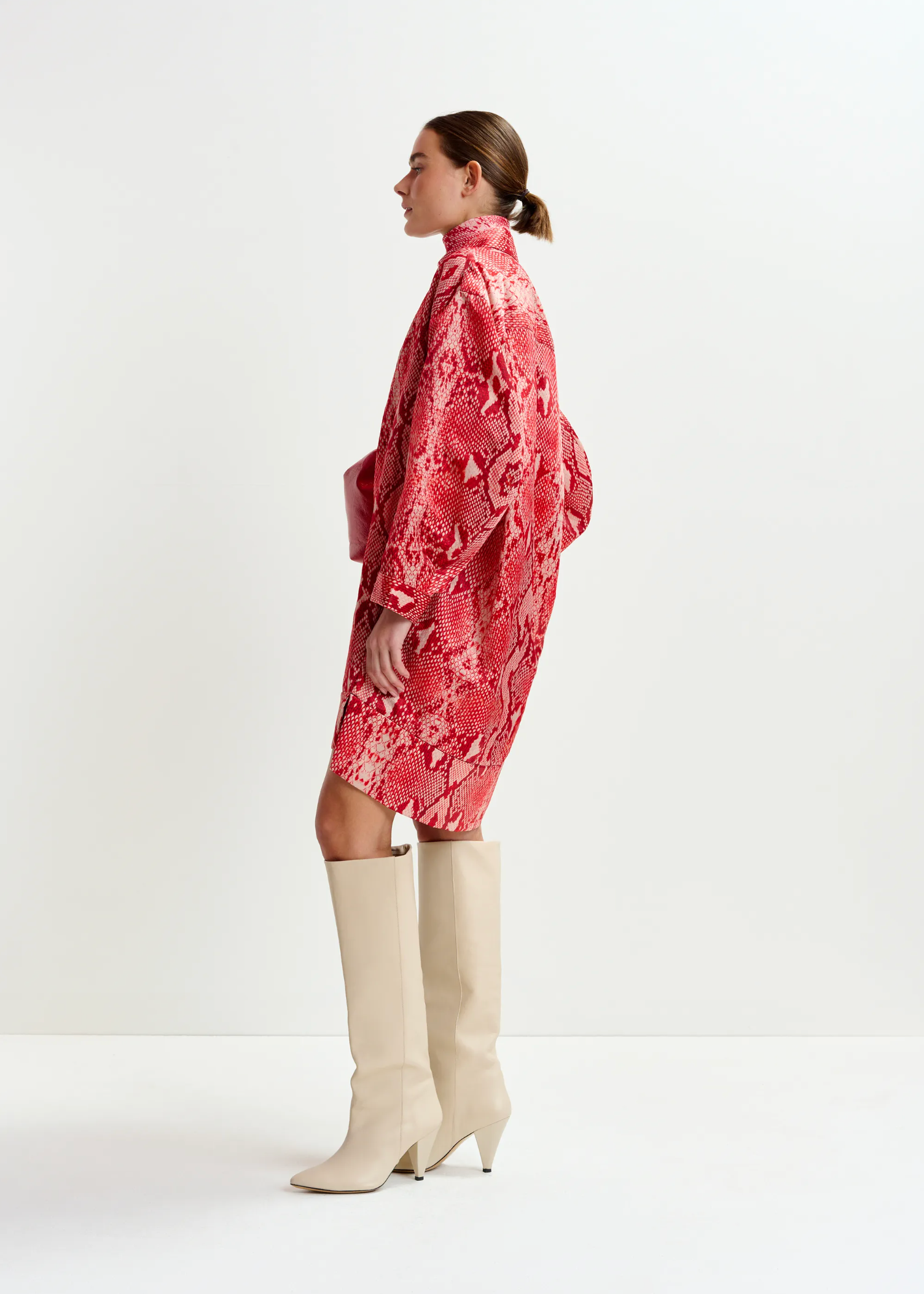 ESSENTIEL ANTWERP Dress "Illuminata" red