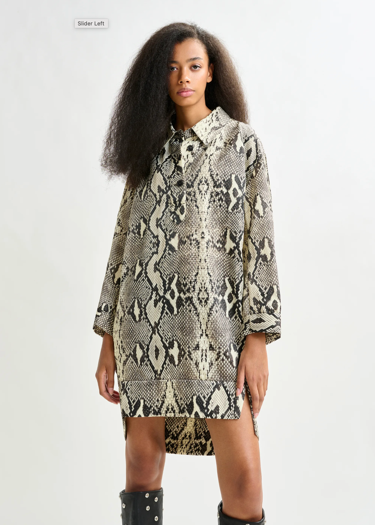 ESSENTIEL ANTWERP Dress "Illuminata" beige