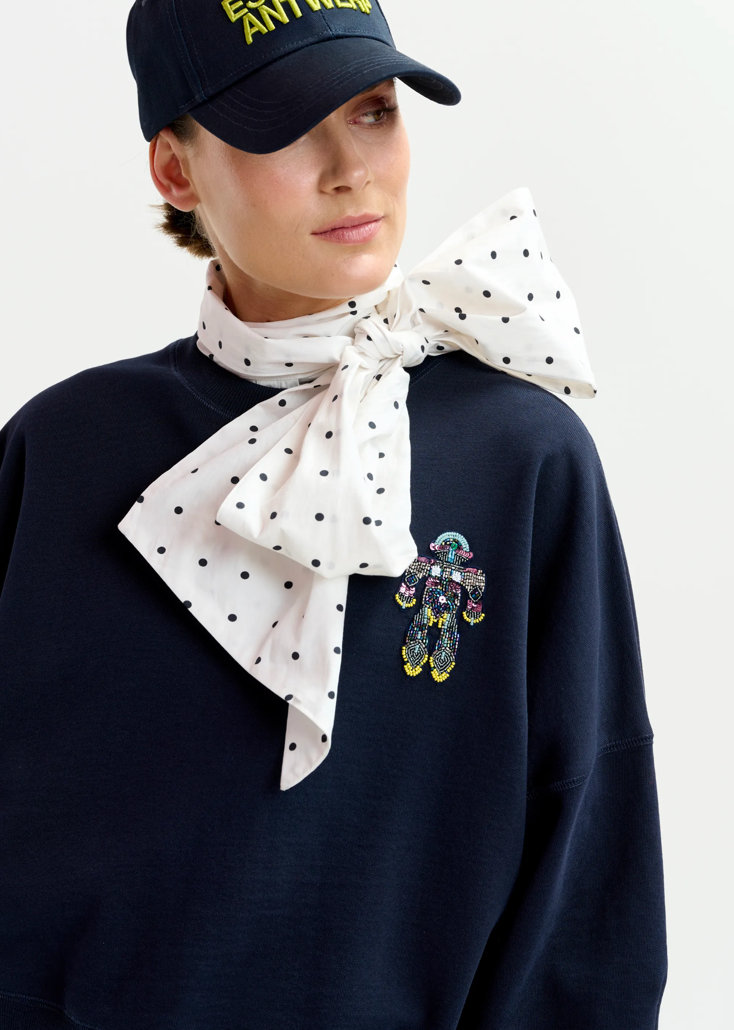 ESSENTIEL ANTWERP Sweater "Ibernatus" navy
