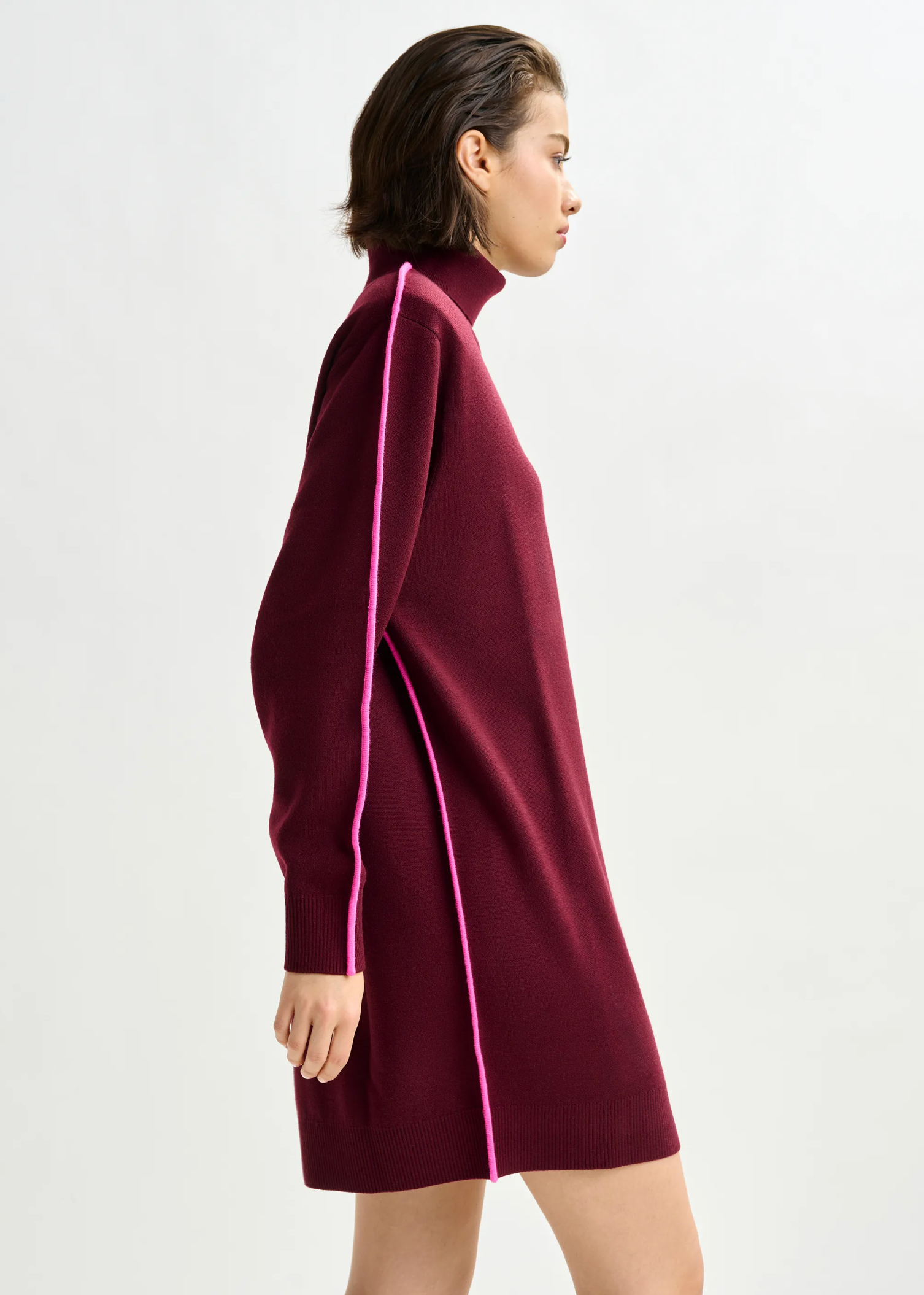 ESSENTIEL ANTWERP Dress "Idress" burgundy
