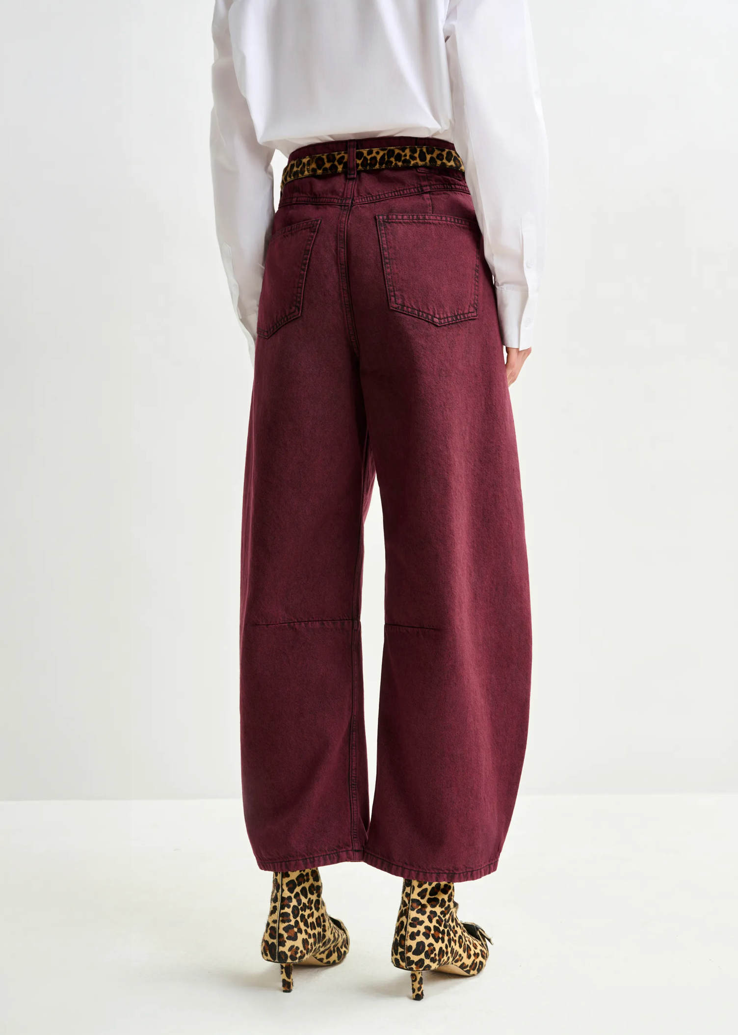 ESSENTIEL ANTWERP Jeans "Impressive" burgundy