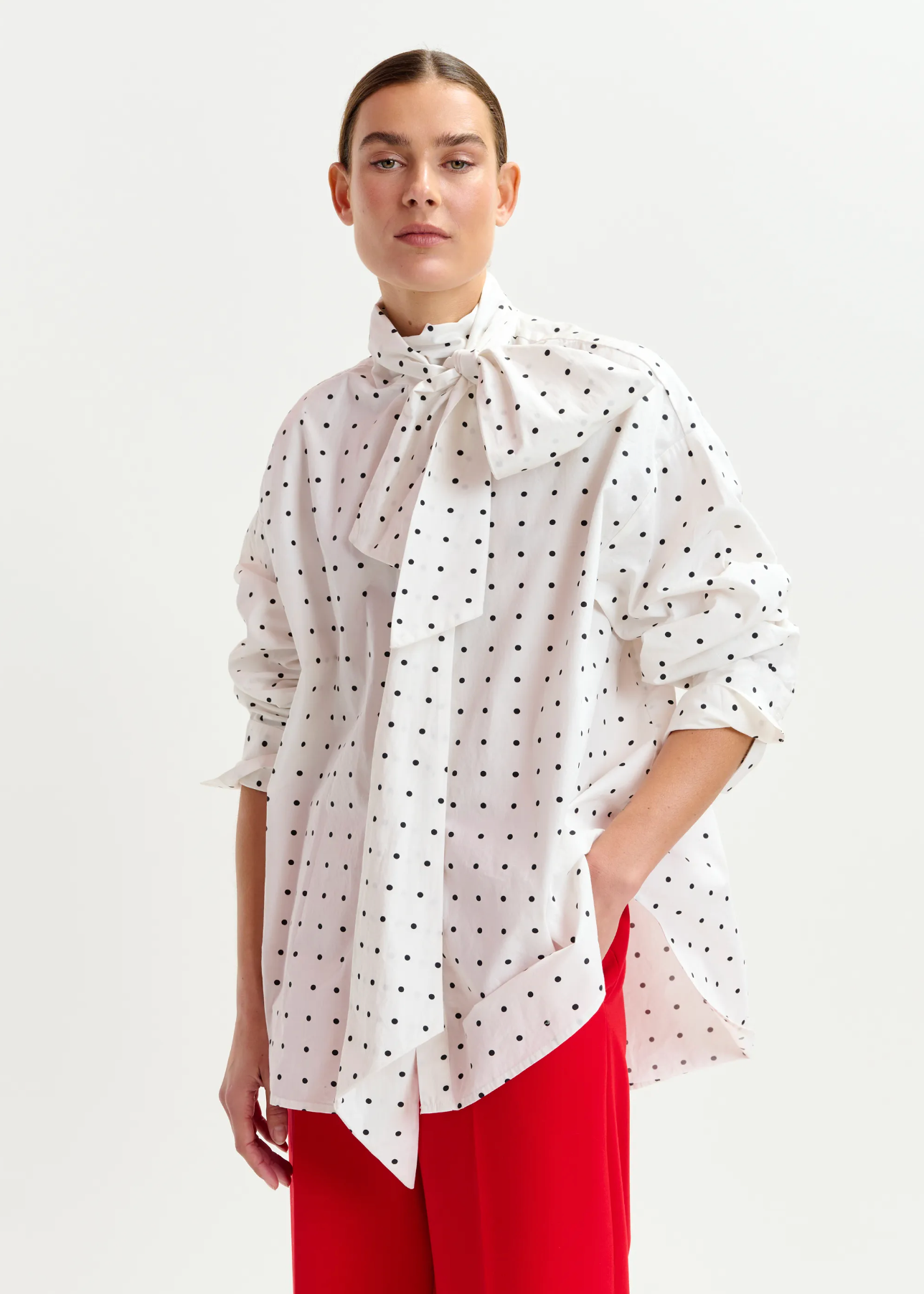 ESSENTIEL ANTWERP Shirt "Imoverit" dots