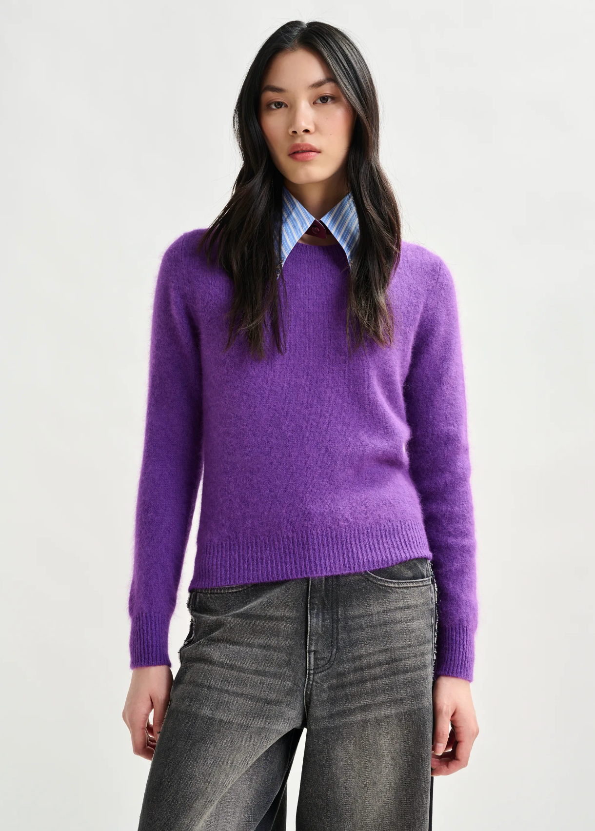 ESSENTIEL ANTWERP Pullover "Igora" purple