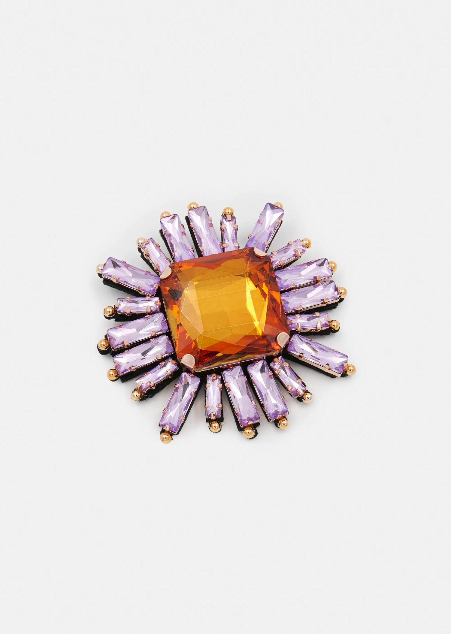 ESSENTIEL ANTWERP Brooch "Itime" lilac