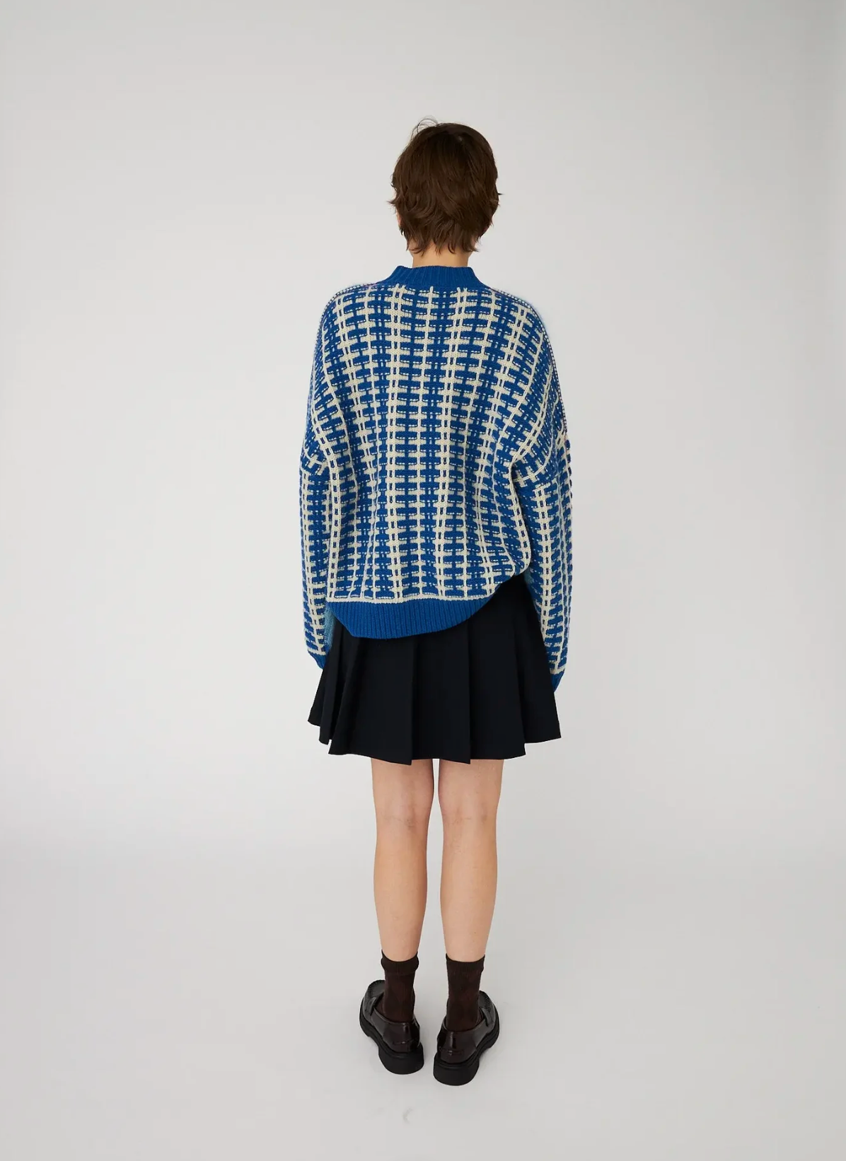 STELLA NOVA Cardigan Blue Stripes