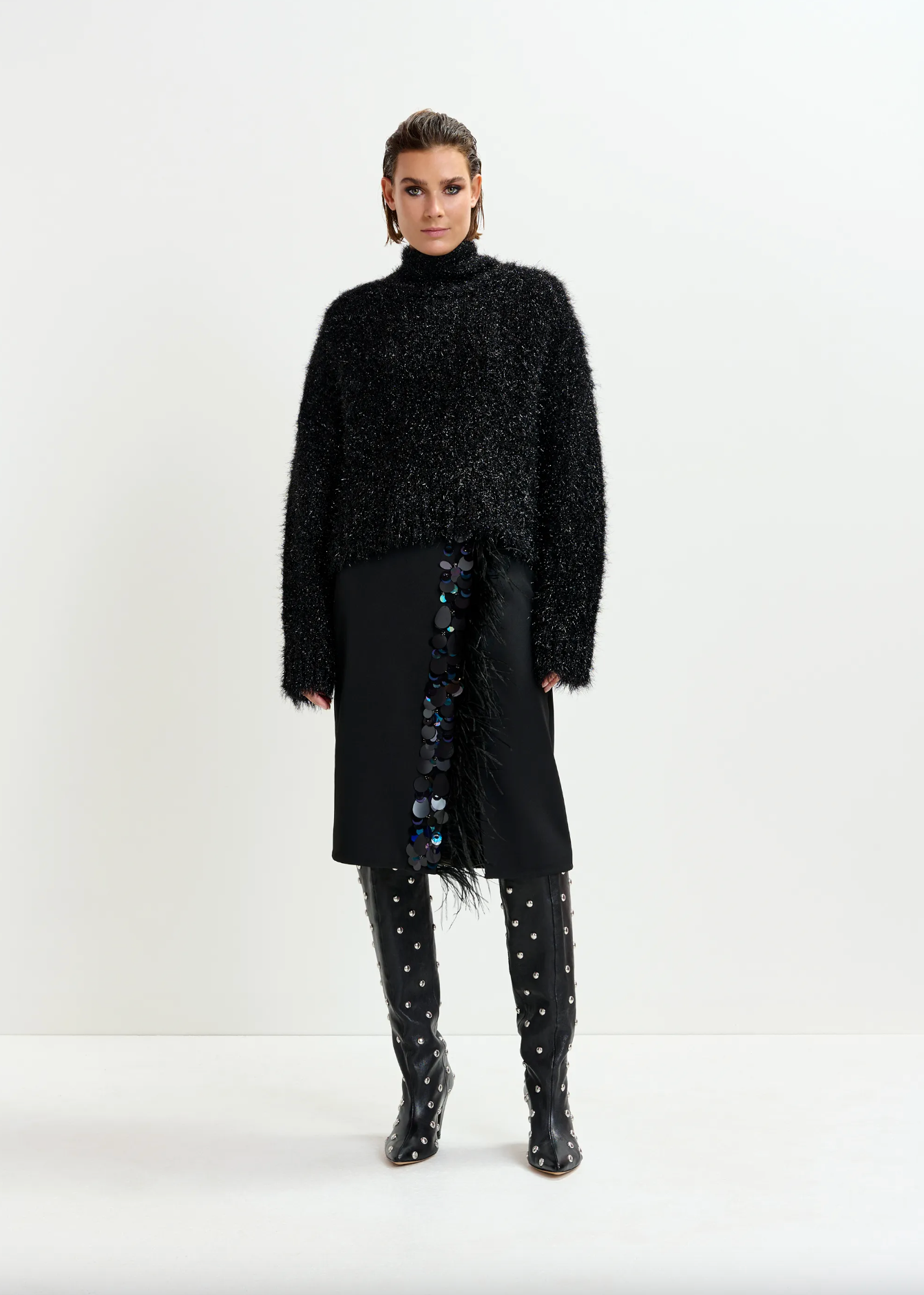 ESSENTIEL ANTWERP Skirt "Ivil" black