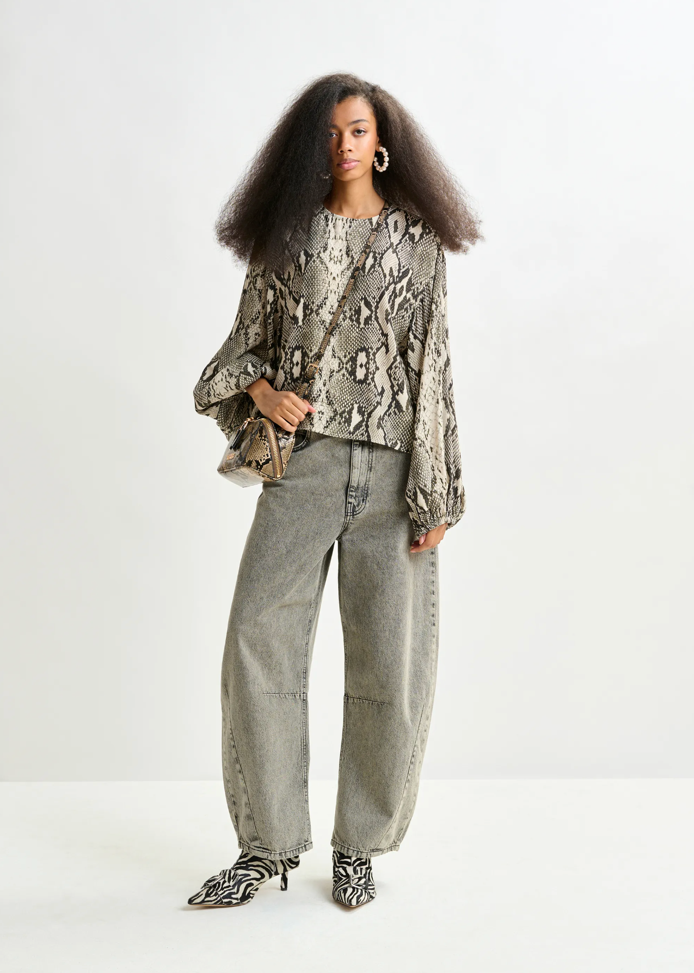 ESSENTIEL ANTWERP Bag "Irona" beige