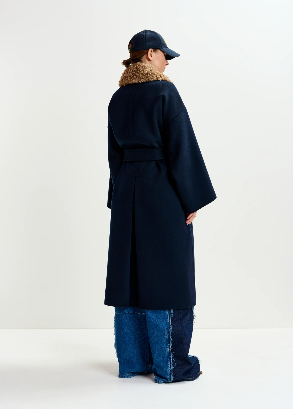 ESSENTIEL ANTWERP Coat "Irno" navy