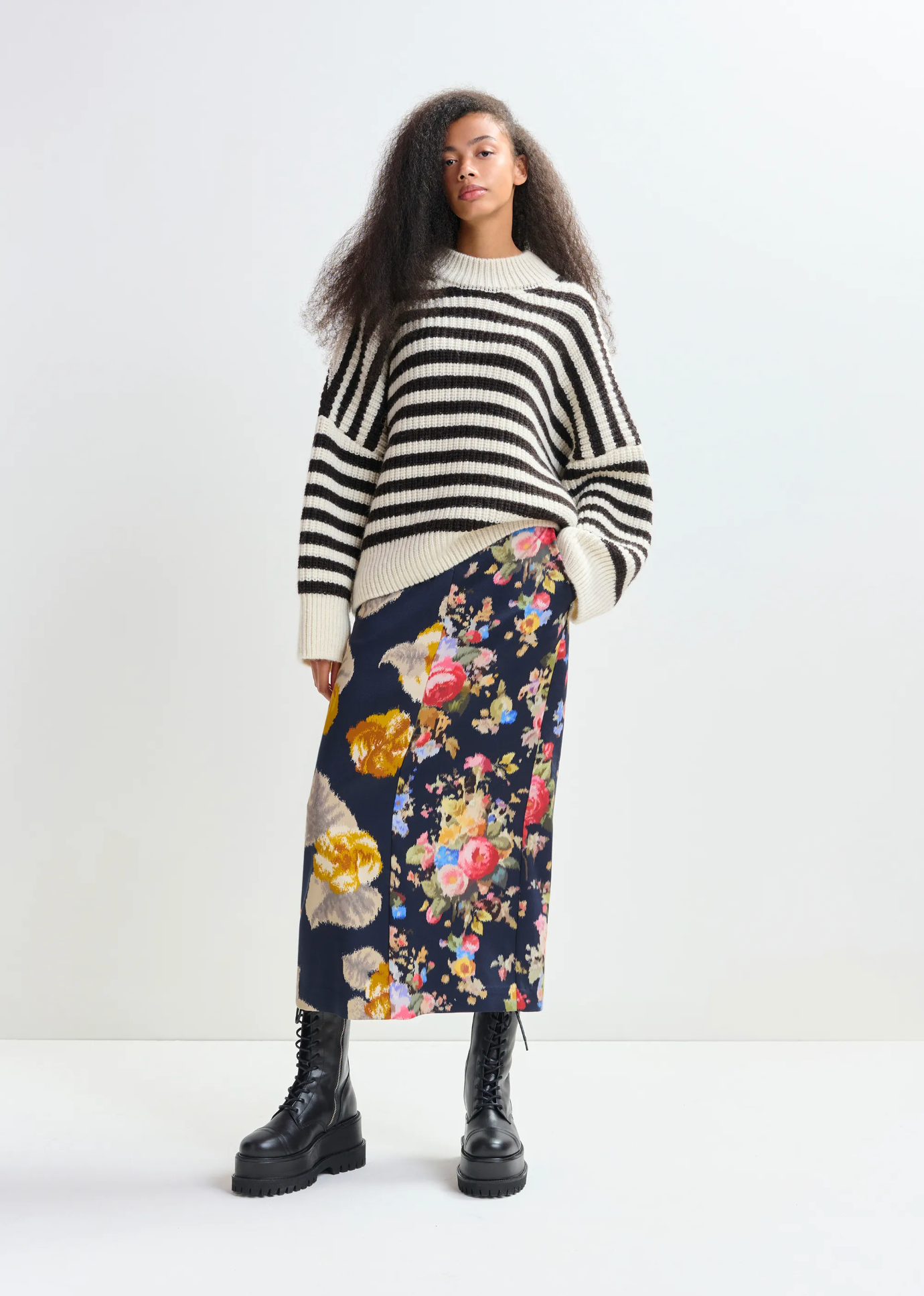 ESSENTIEL ANTWERP Skirt "Jonsea" navy