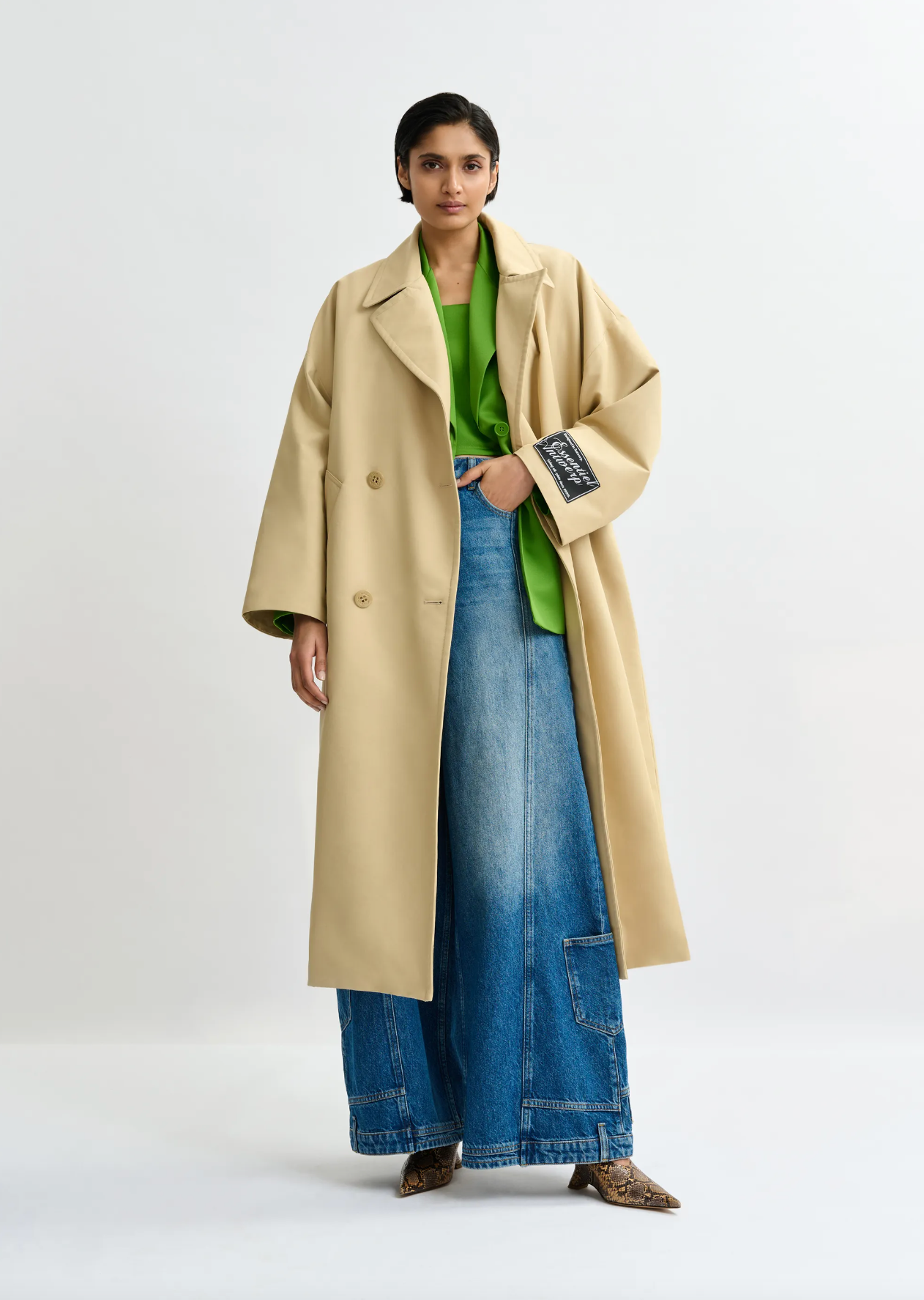 ESSENTIEL ANTWERP Trenchcoat "Josje" vanilla creme