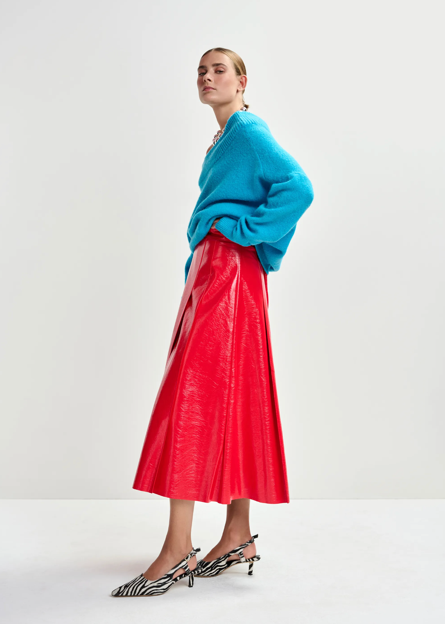 ESSENTIEL ANTWERP Skirt "Jib" orange brulee