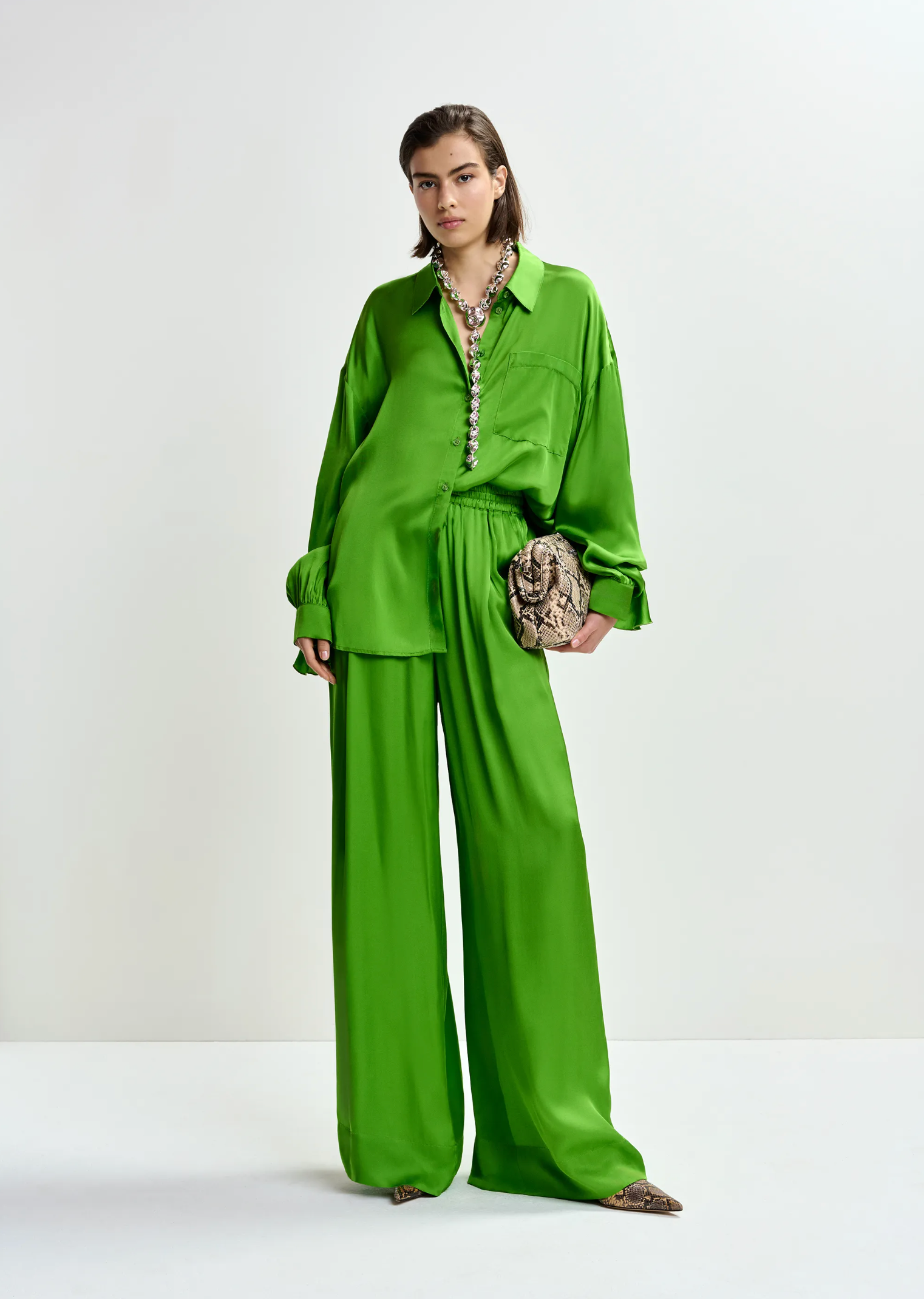 ESSENTIEL ANTWERP Shirt "Judith" spirulina green