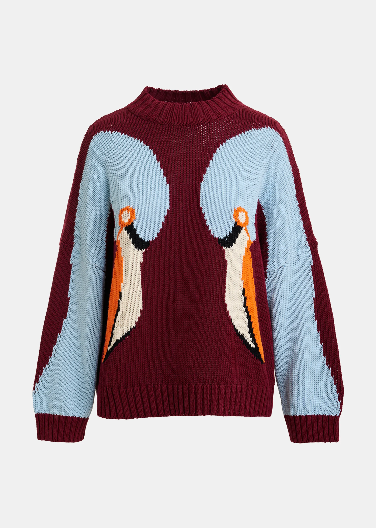 ESSENTIEL ANTWERP Pullover "Jinie" red cherry