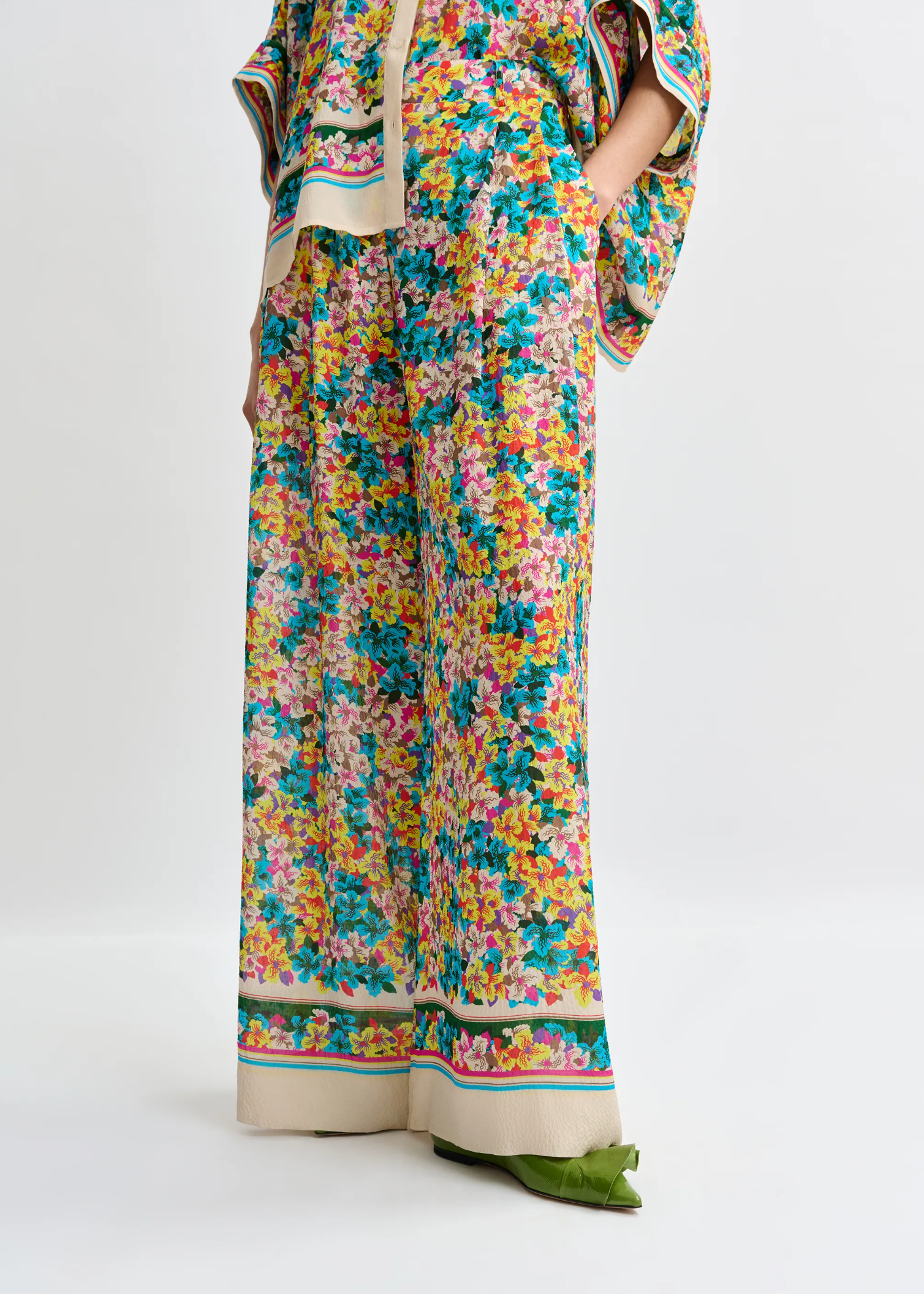 ESSENTIEL ANTWERP Pants "Joek" lemon squeeze