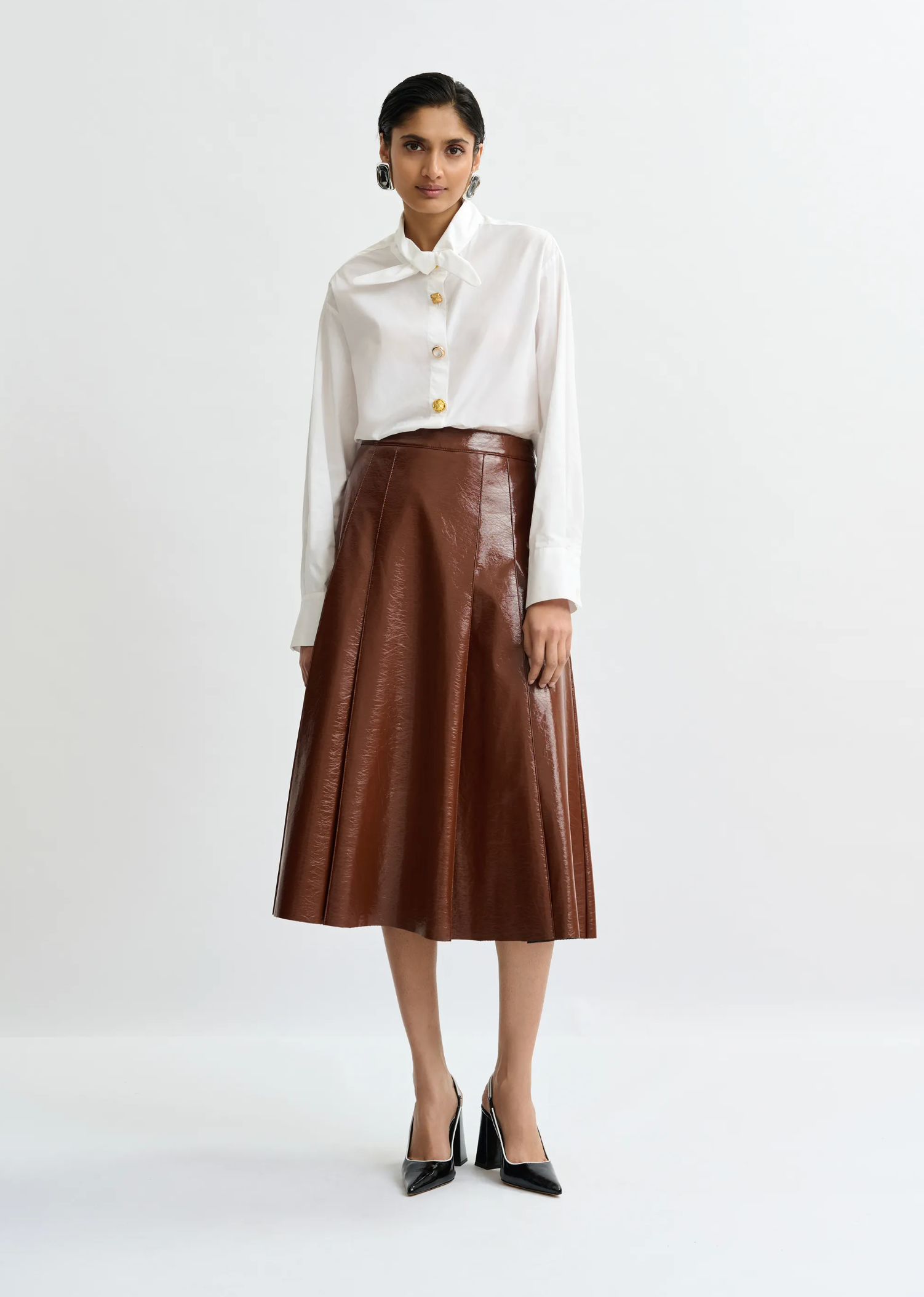 ESSENTIEL ANTWERP Skirt "Jib" brown