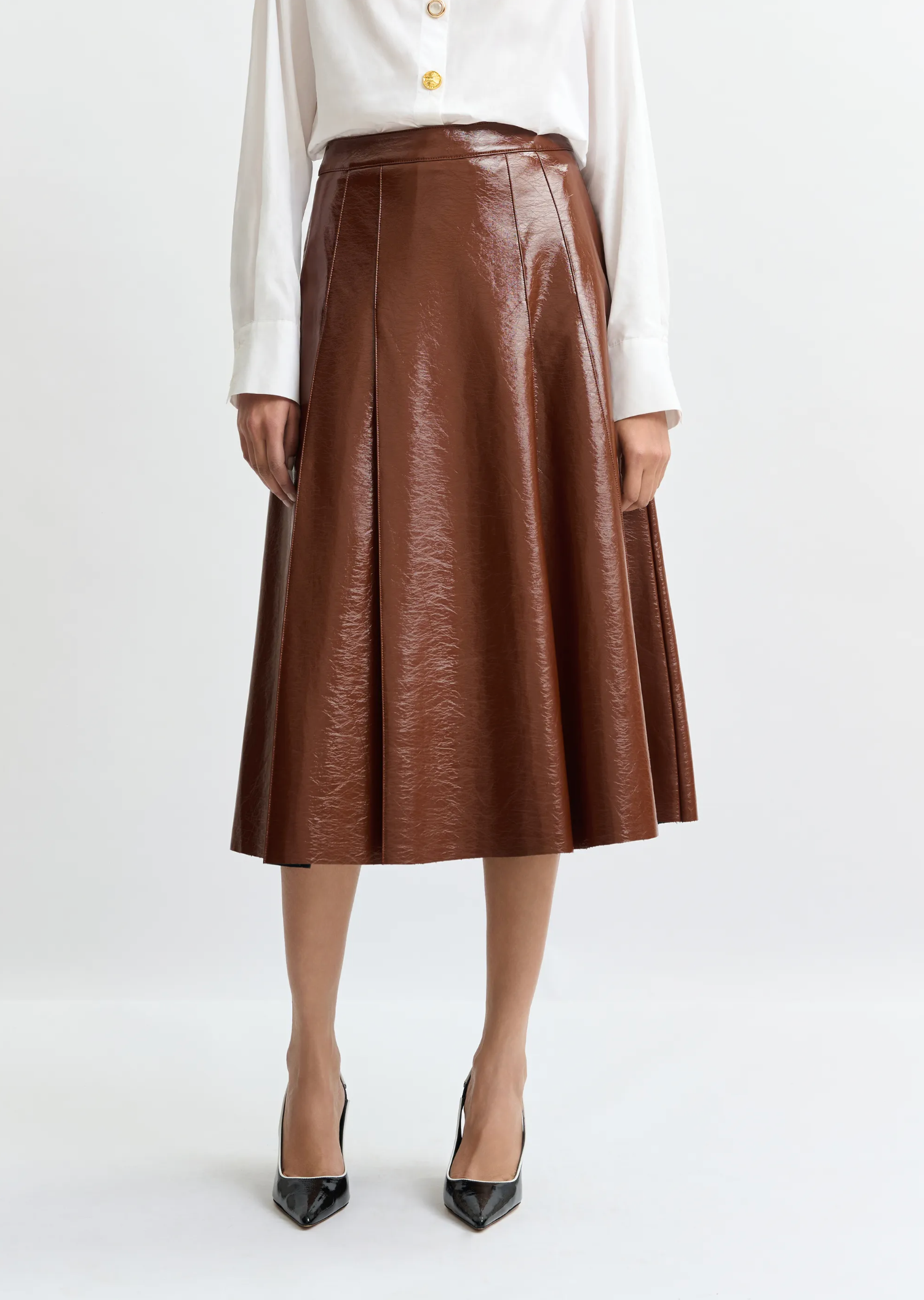 ESSENTIEL ANTWERP Skirt "Jib" brown