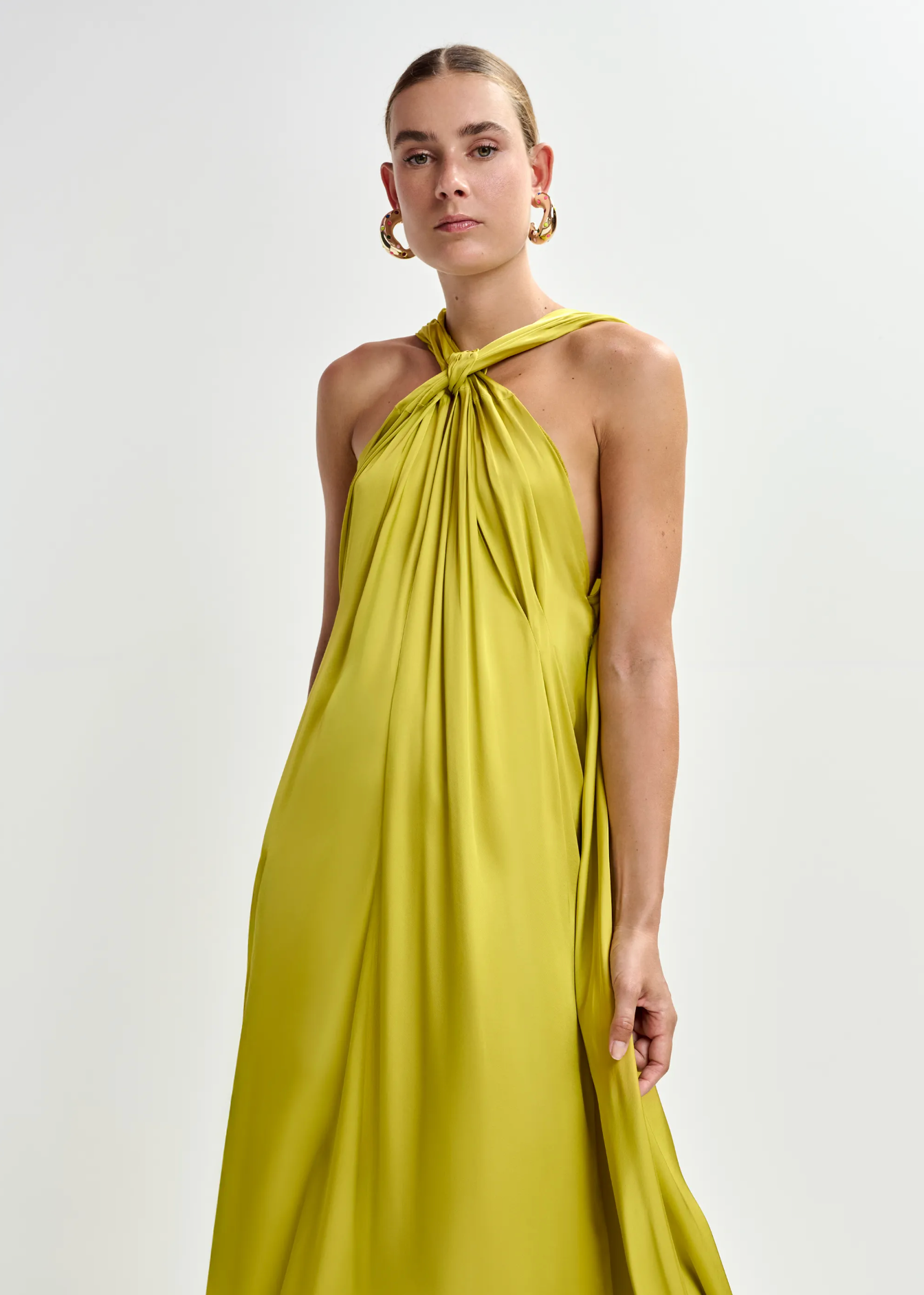 ESSENTIEL ANTWERP Dress "Jaycee" yellow ocher