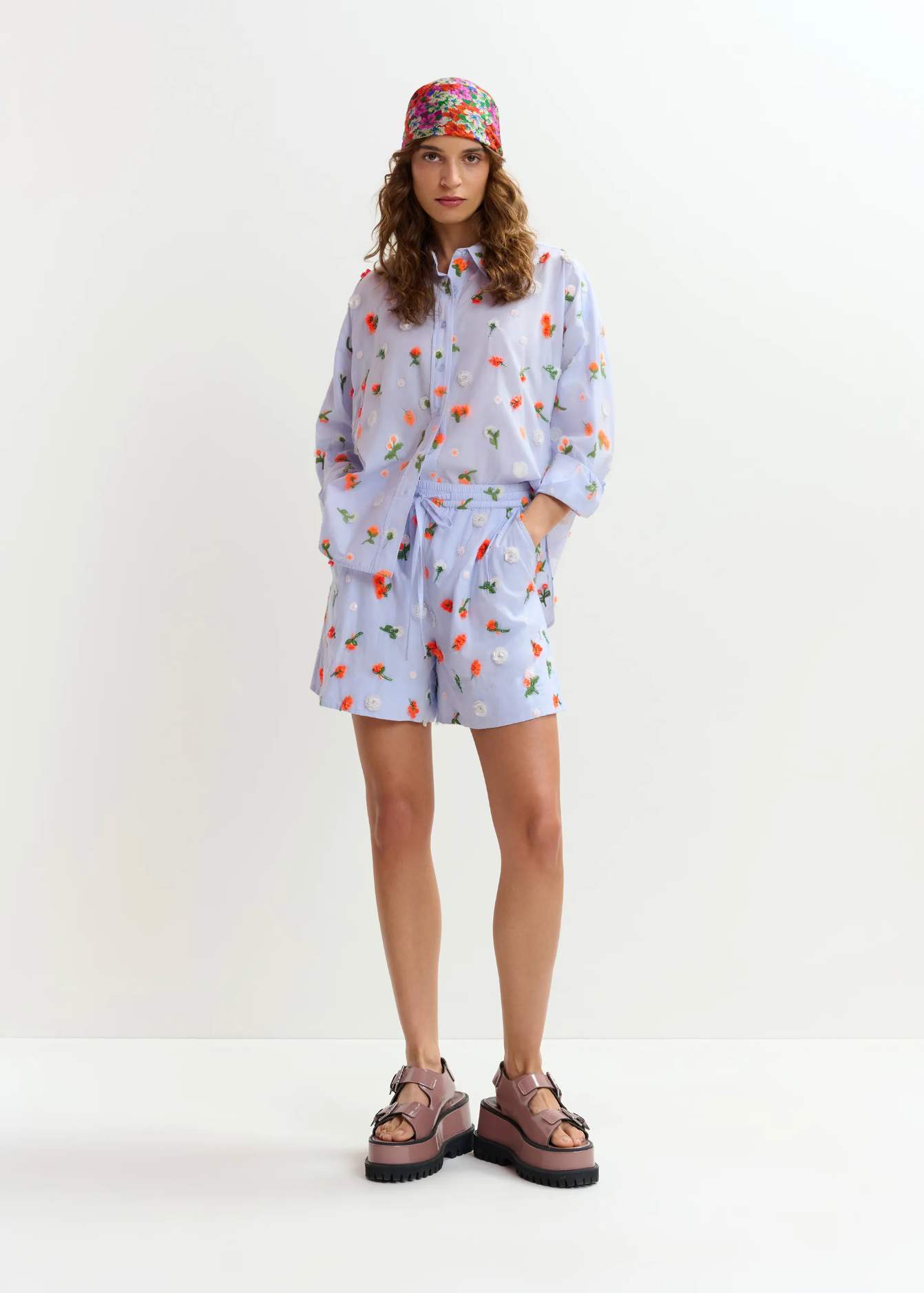 ESSENTIEL ANTWERP Shorts "Jelena" nile blue