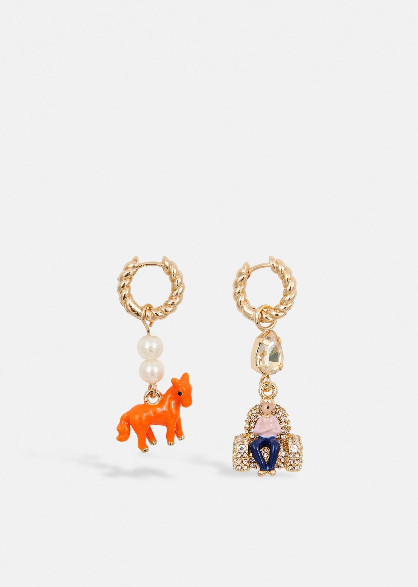ESSENTIEL ANTWERP Earrings "Jessika" fire glow