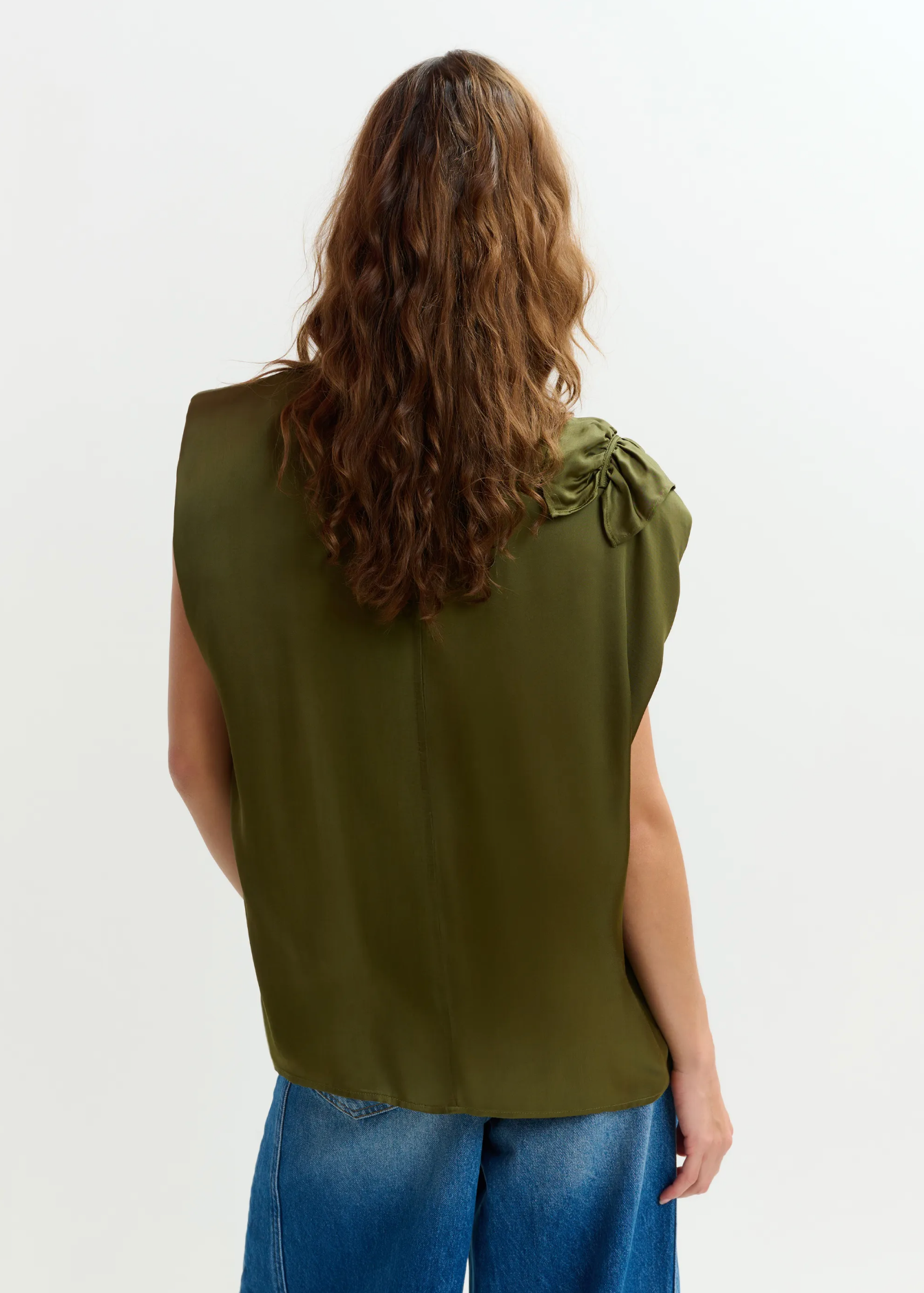 ESSENTIEL ANTWERP Top "Joey" khaki