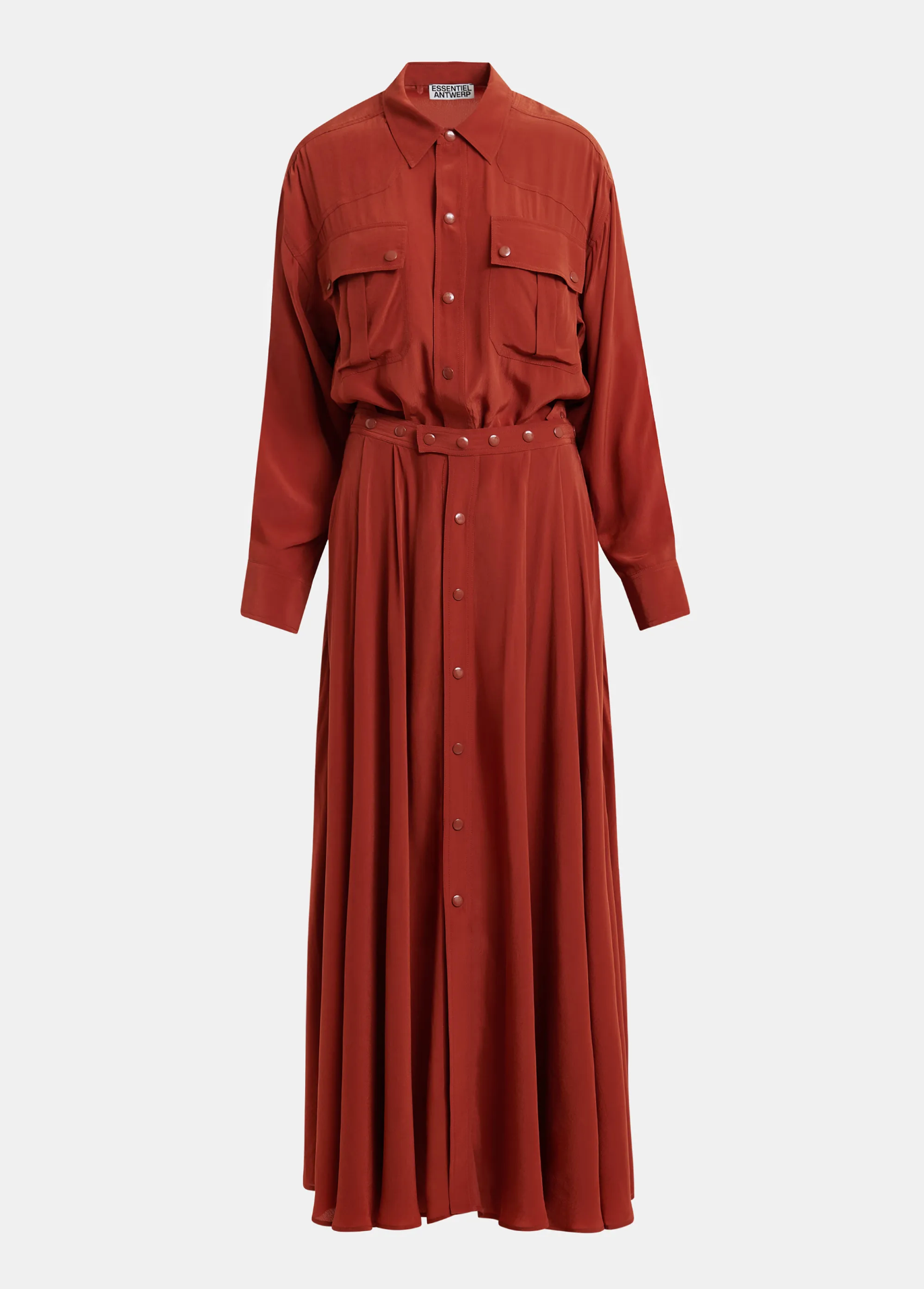 ESSENTIEL ANTWERP Playsuit "Jebba" burned red