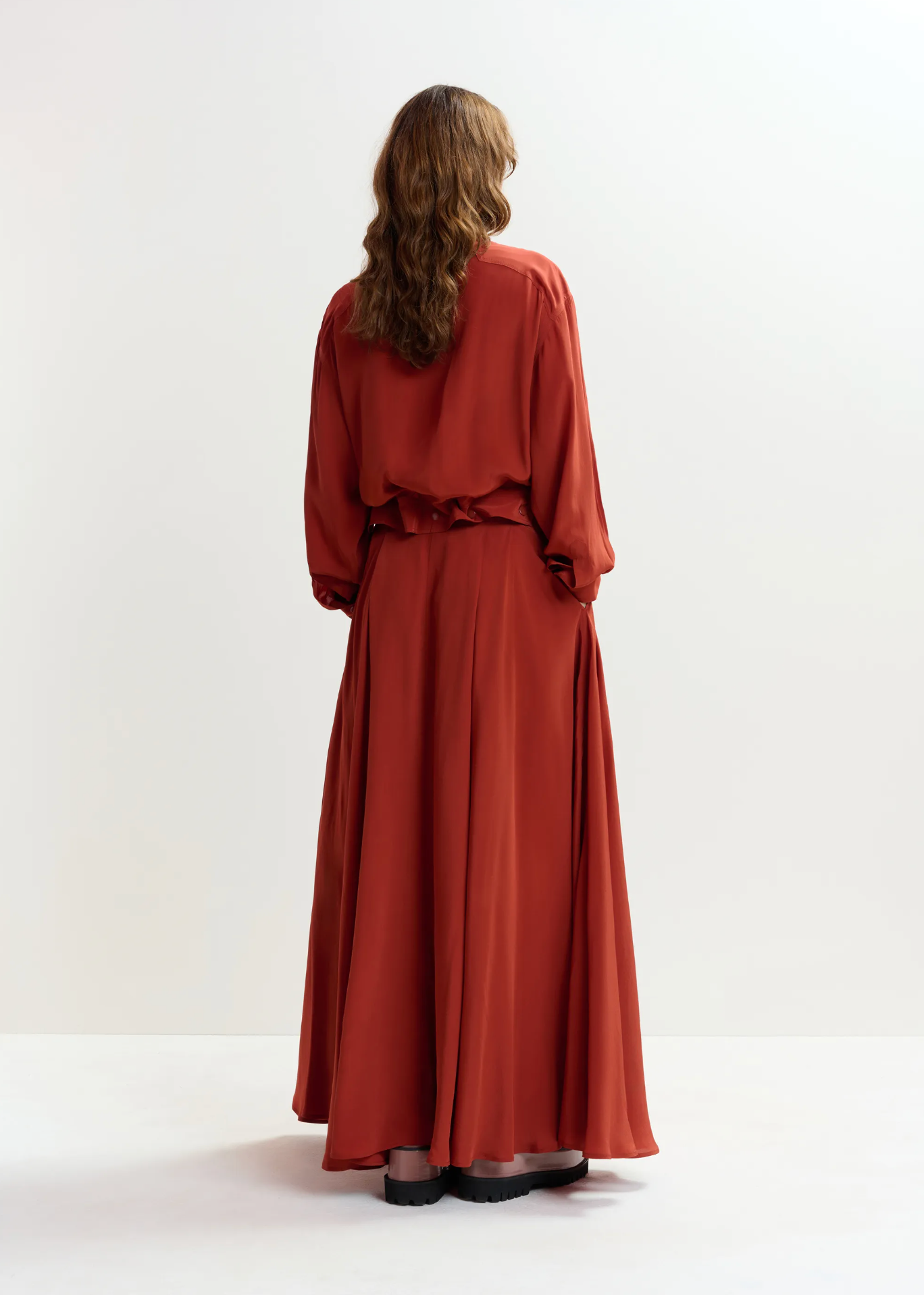 ESSENTIEL ANTWERP Playsuit "Jebba" burned red