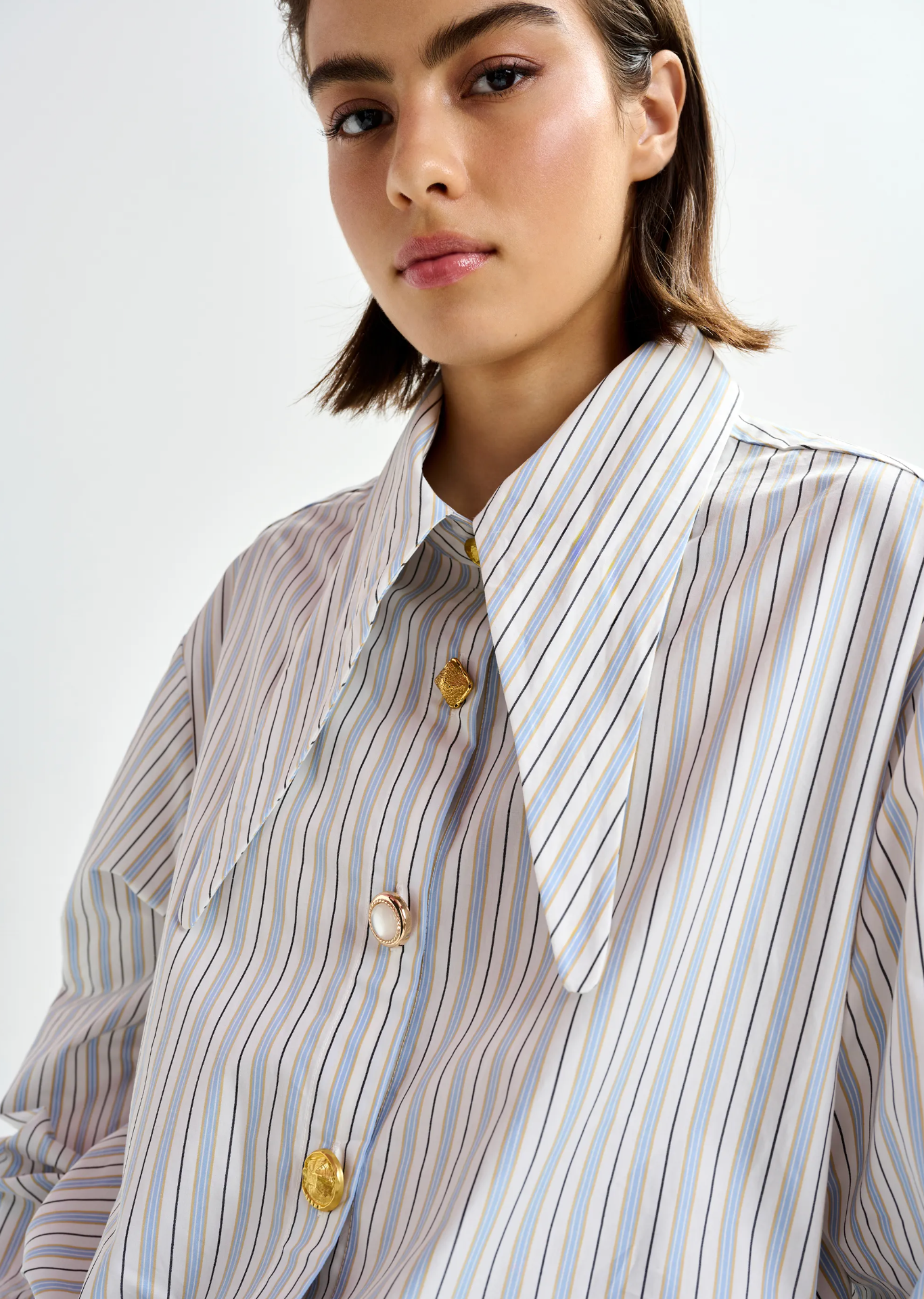 ESSENTIEL ANTWERP Shirt "Jomato" nile blue