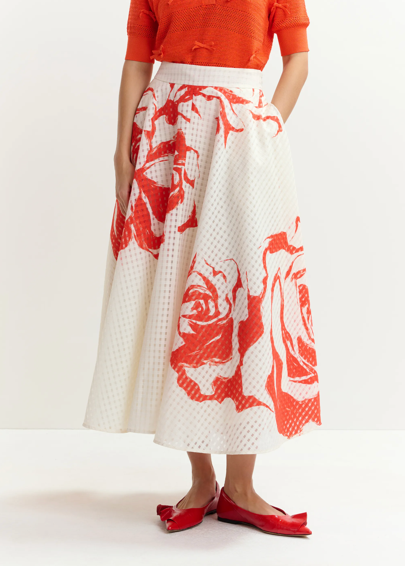 ESSENTIEL ANTWERP Skirt "Jango" off white